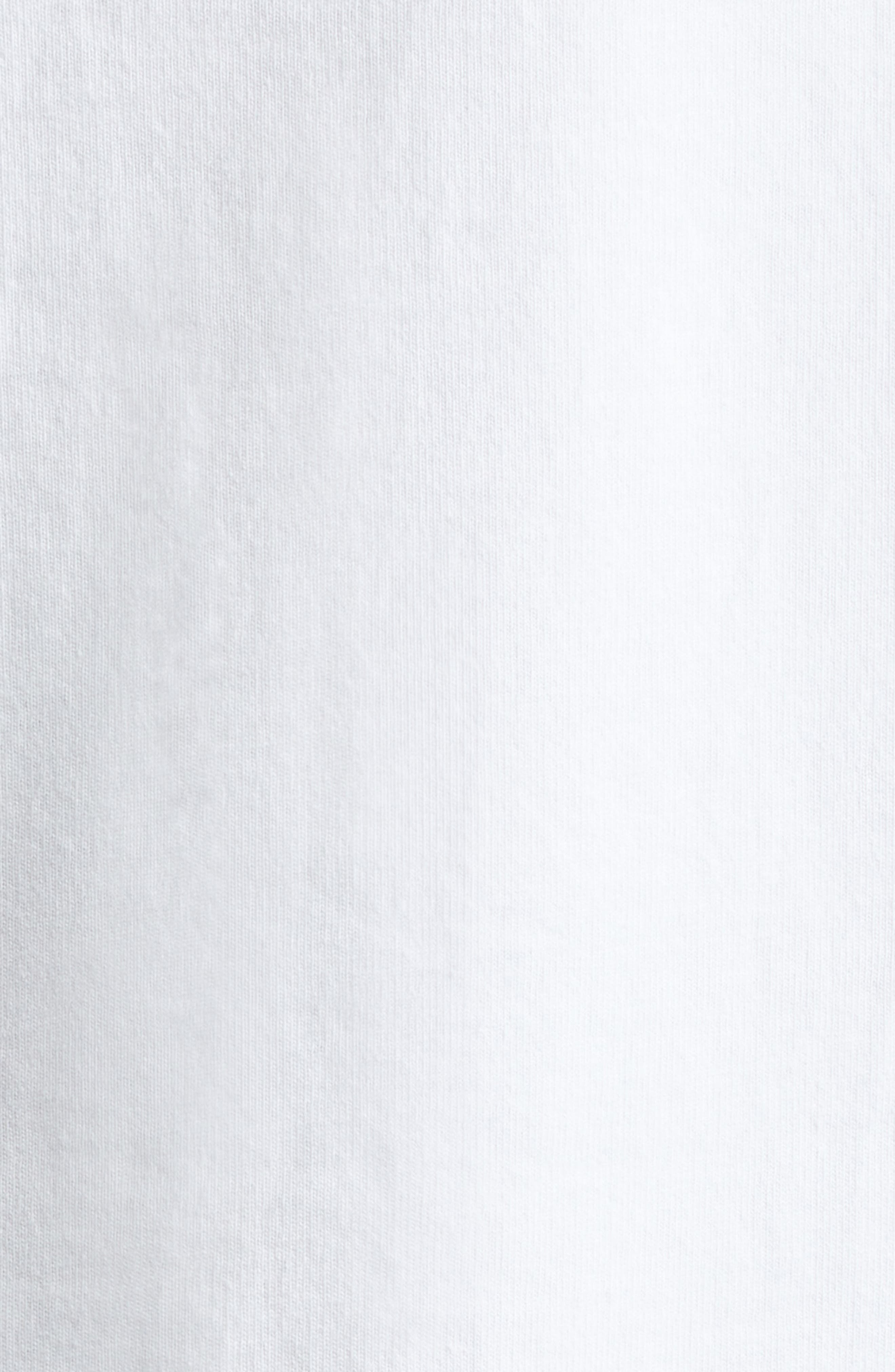 Acne Studios Edie U Stamp Logo Organic Cotton T-Shirt in Optic White at Nordstrom - 7