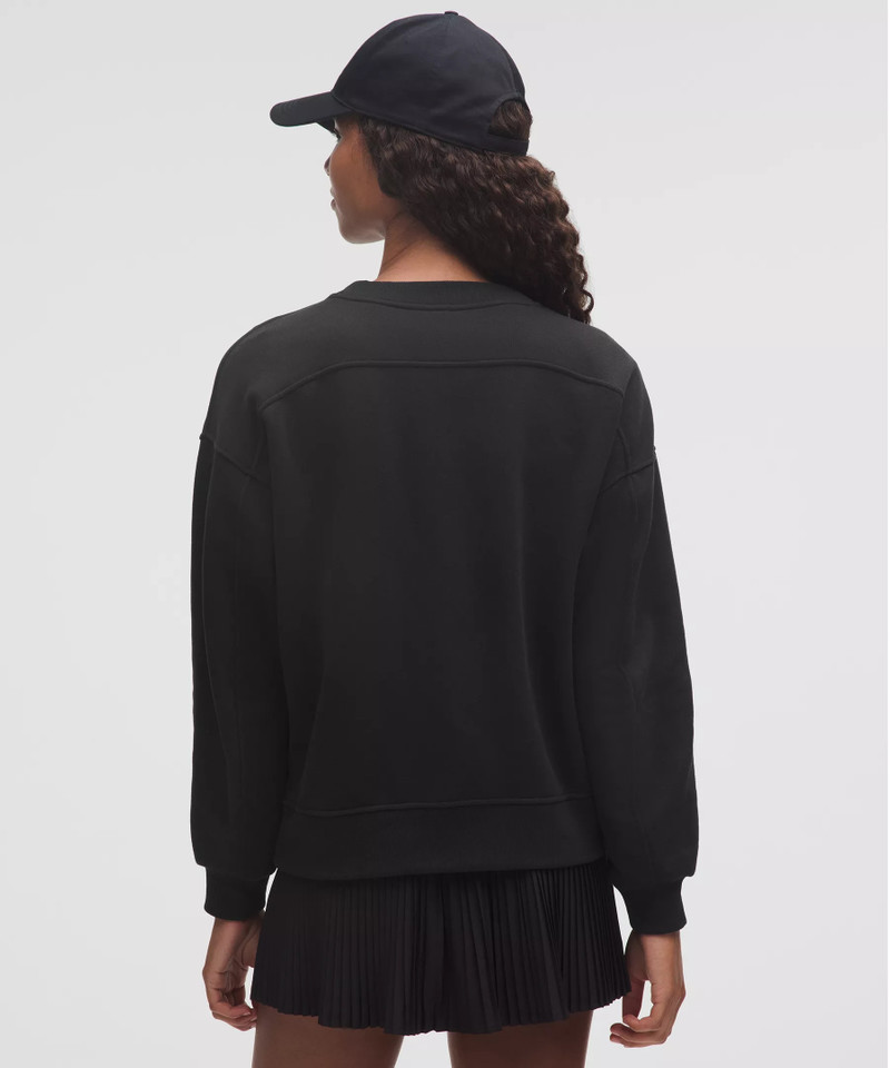 Perfectly Oversized Fleece Crew *Logo 3
