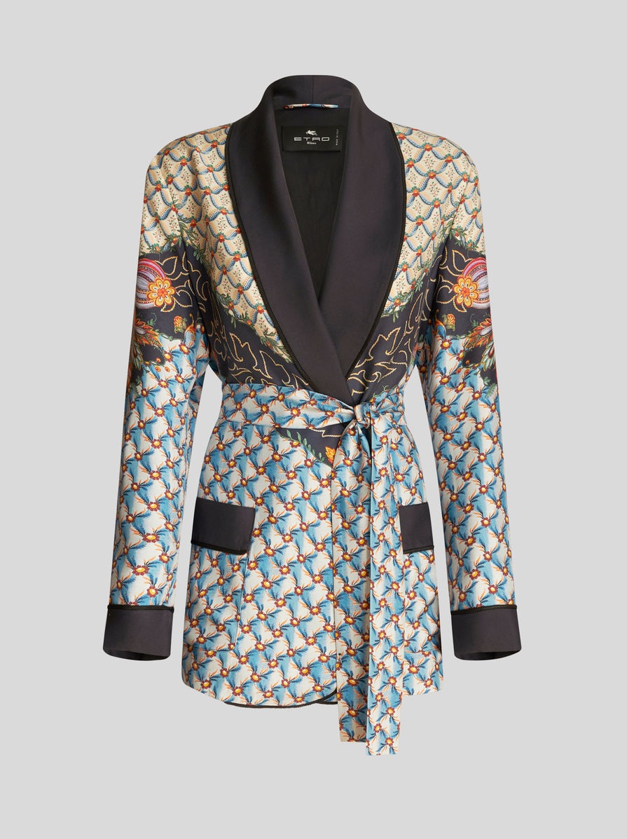 TWILL ROBE JACKET - 1