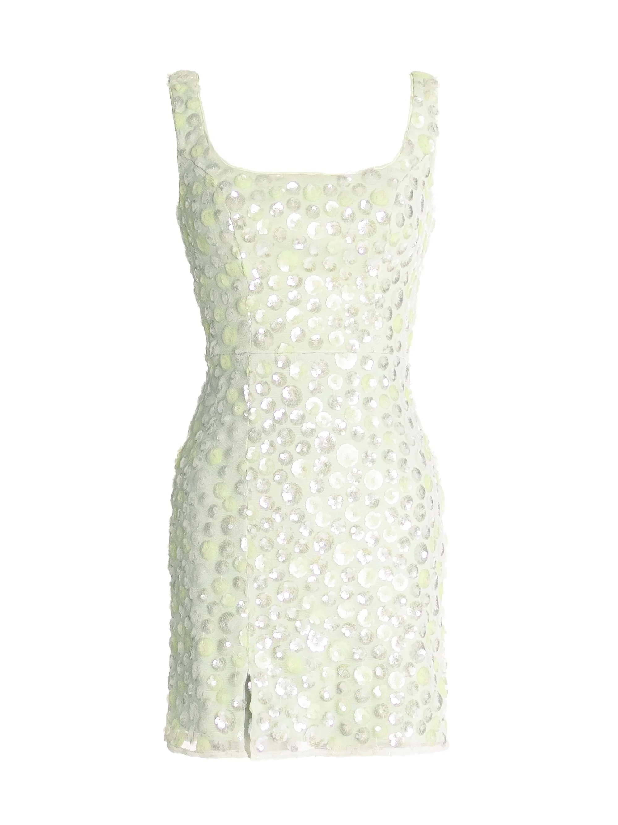 Women's Moxie Sequined Minidress - Lemongrass Multi - 1