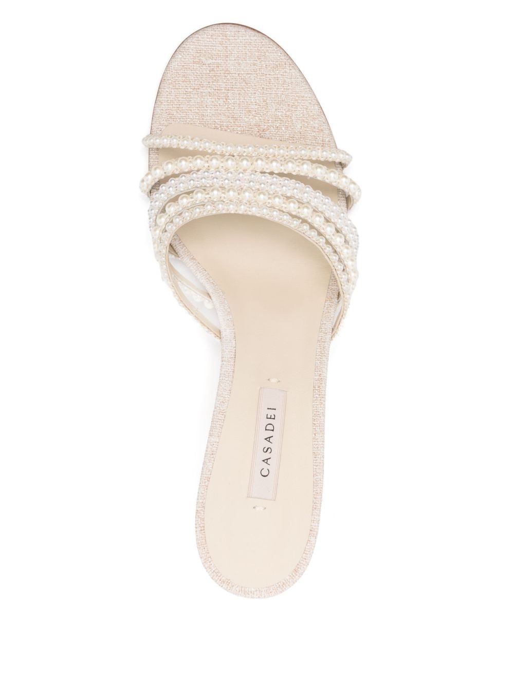 70mm pearl-embellished sandals - 4