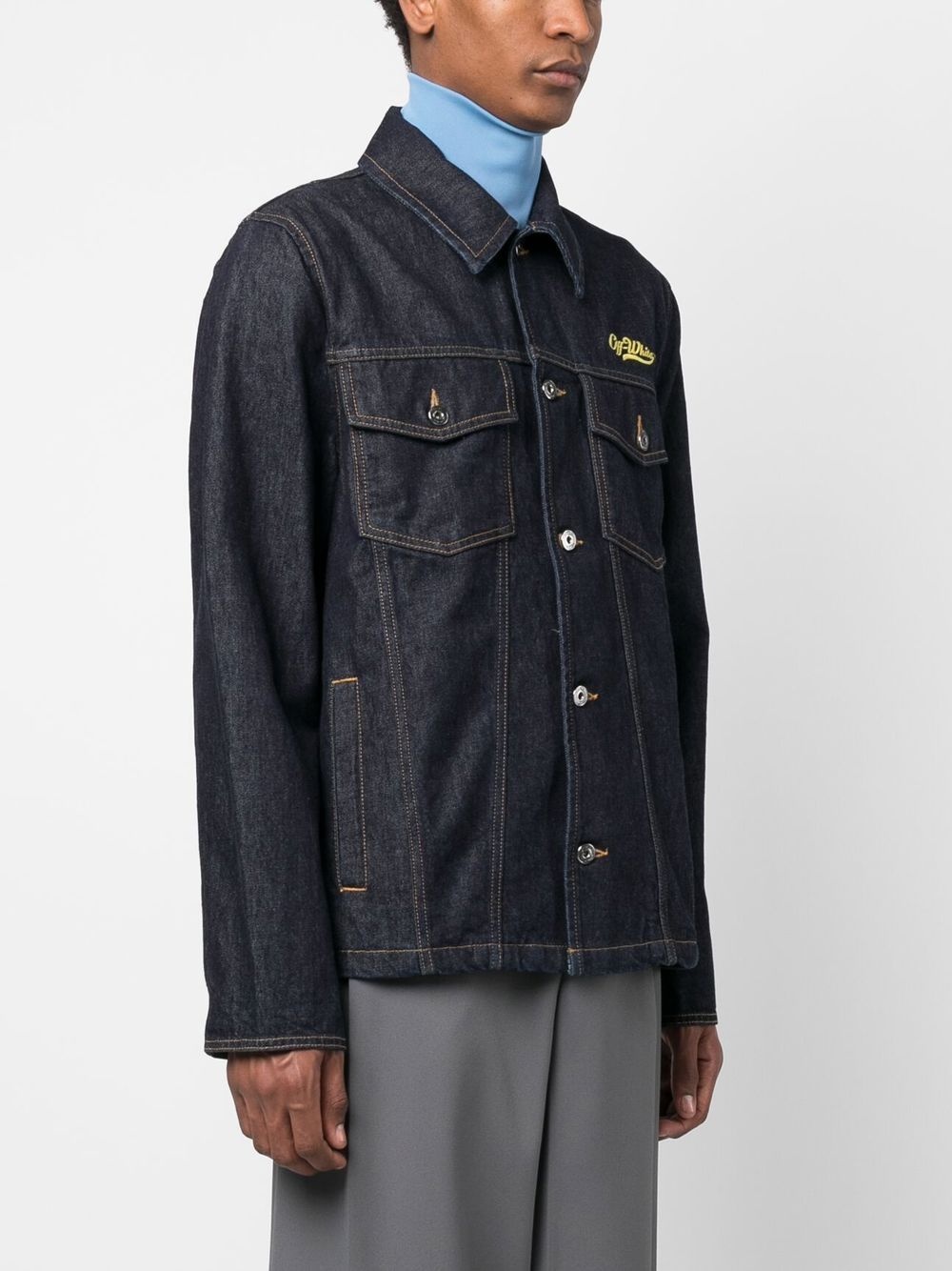 Wave Off denim jacket - 3