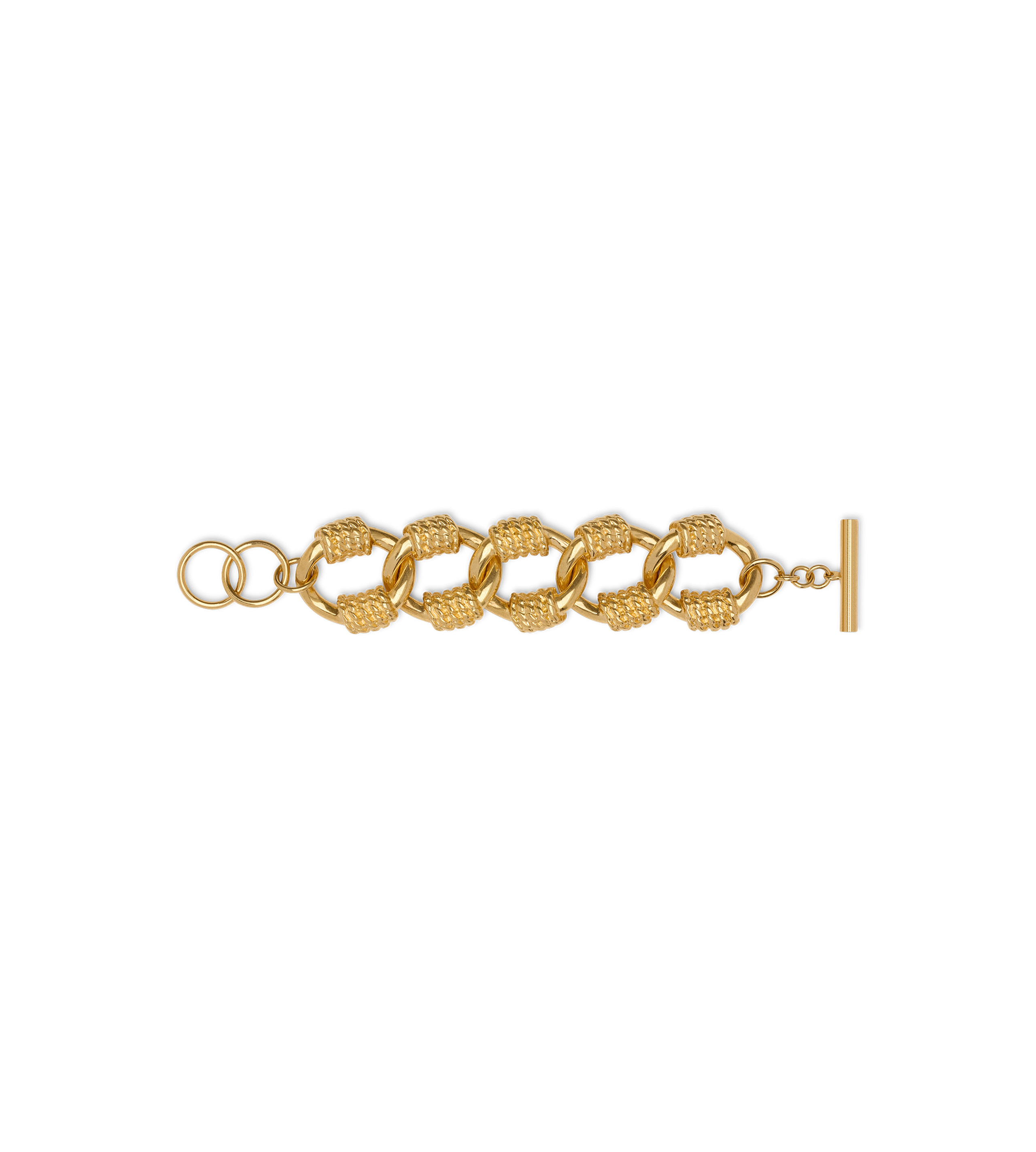 BRASS CORDAGE BRACELET - 2