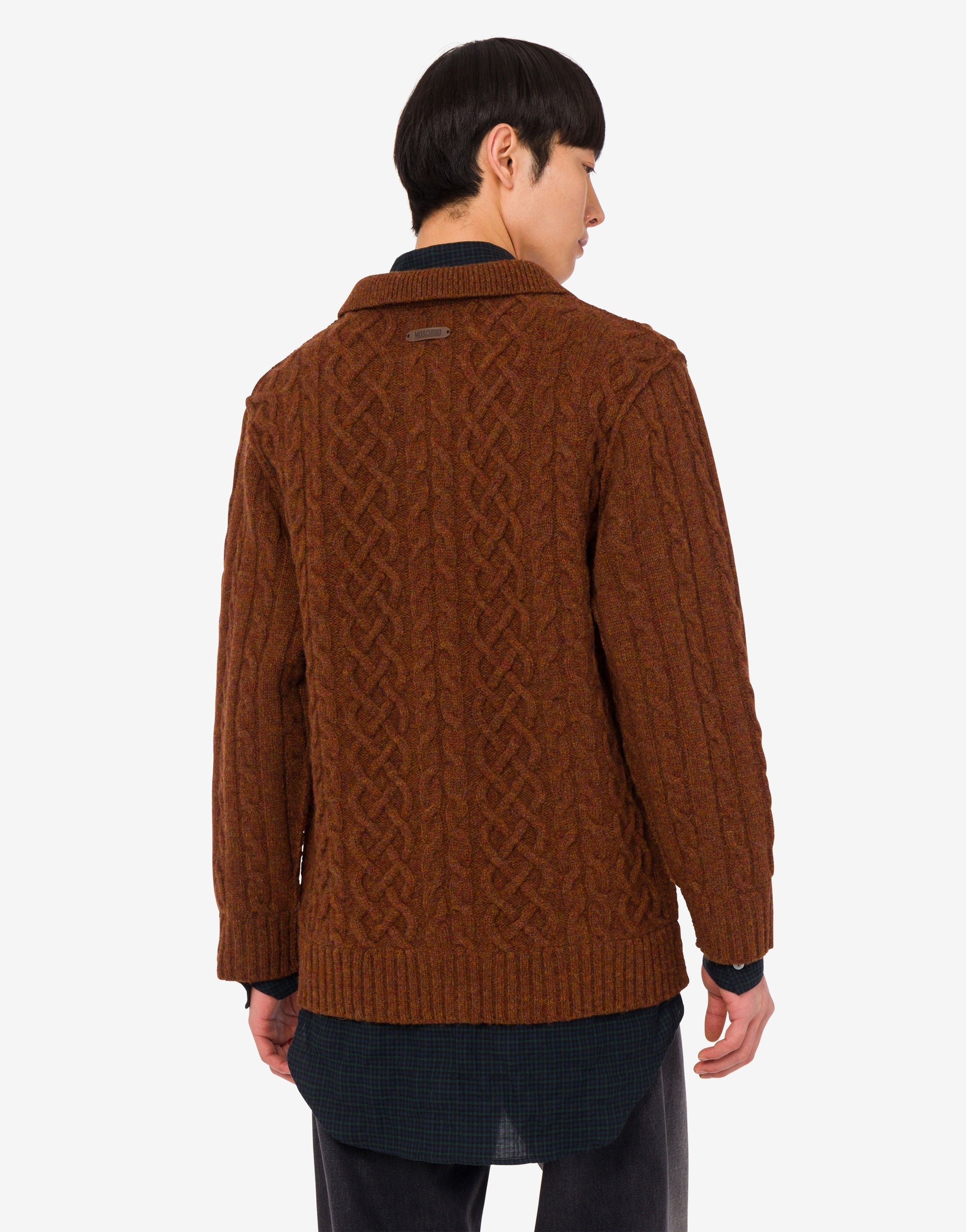 SHETLAND WOOL CARDIGAN - 3