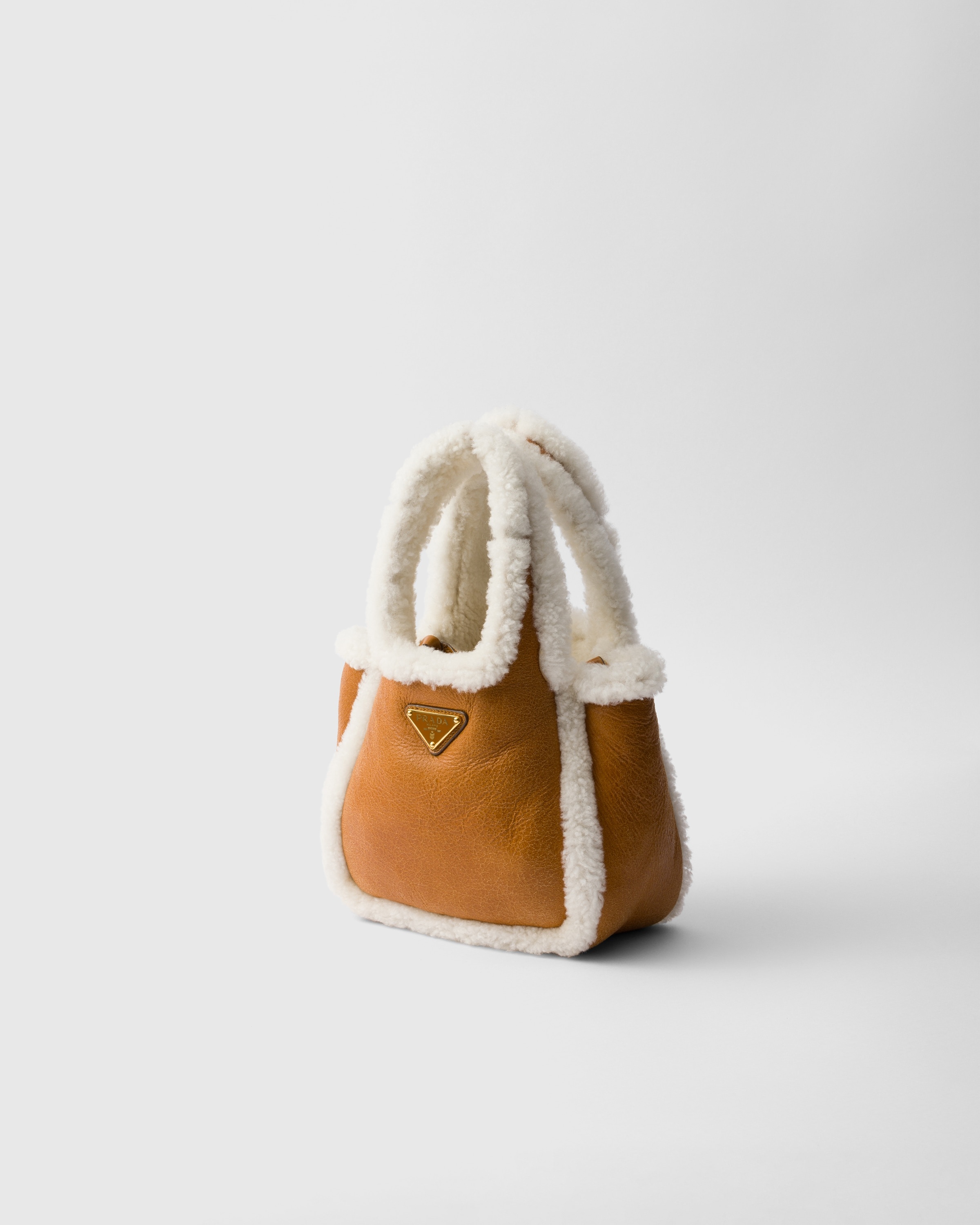 Shearling mini handbag - 2
