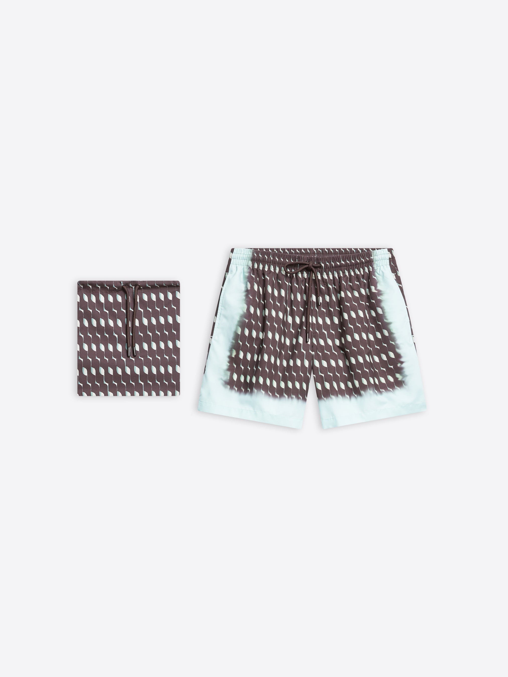 PRINTED SWIM SHORTS - 1