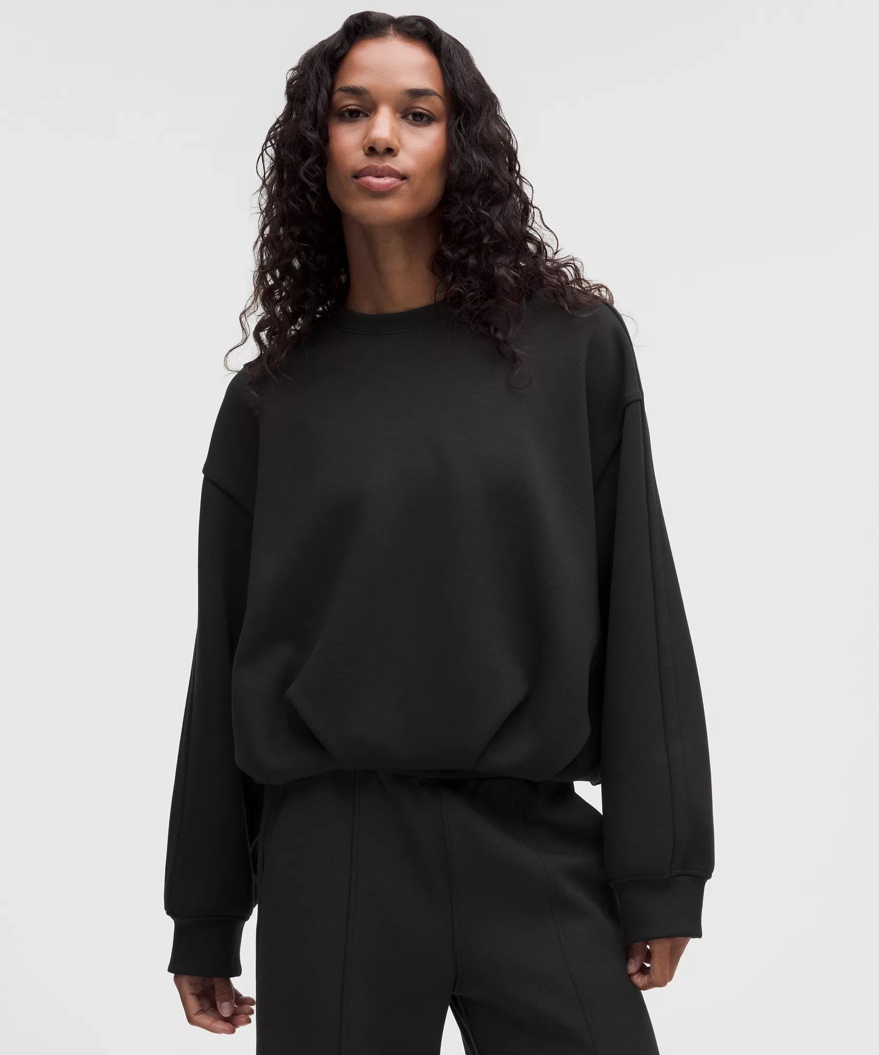 Smooth Spacer Oversized Crew - 1