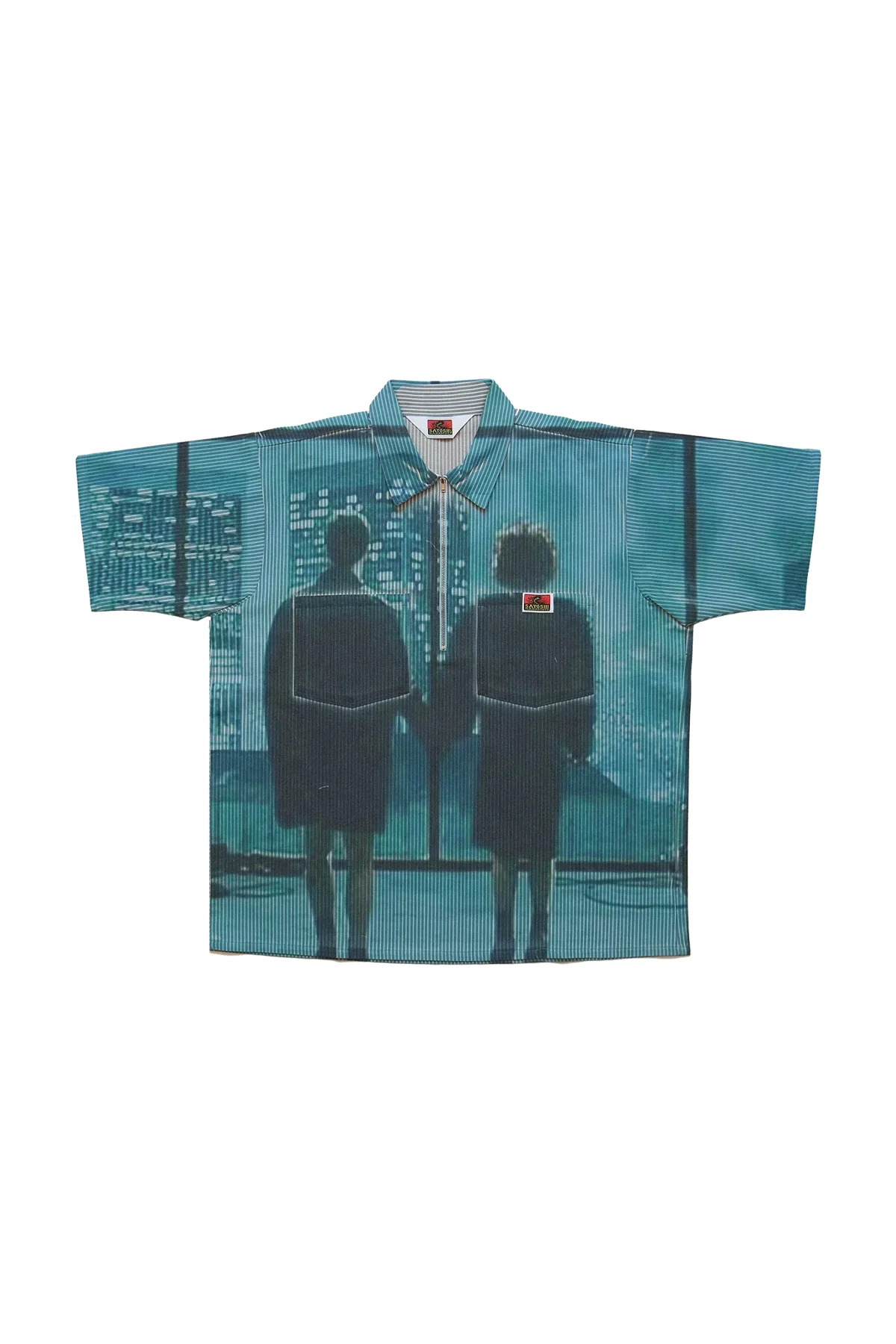 Satoshi Nakamoto Weird Time Shirt Blue - 1