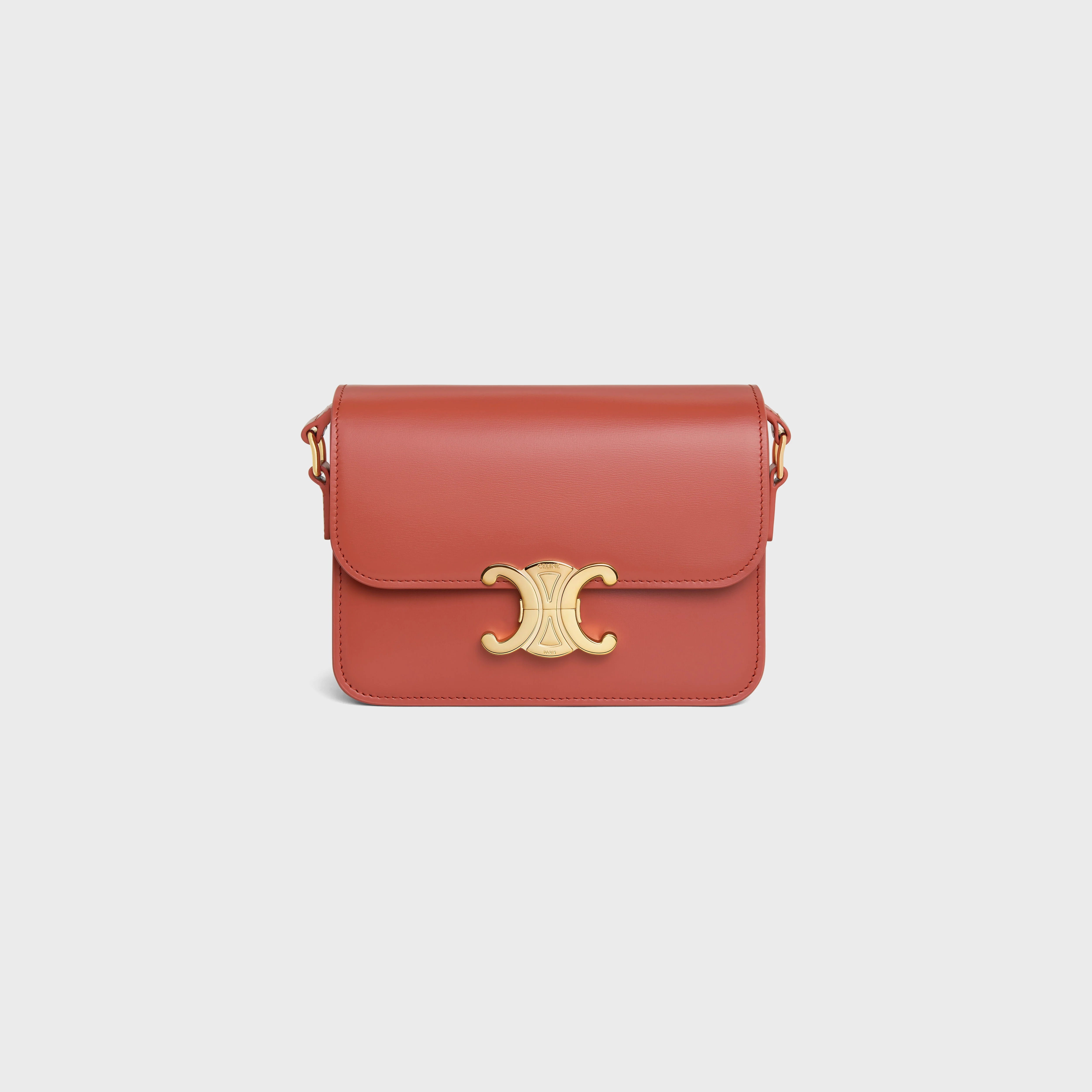 Teen Triomphe Bag in shiny calfskin - 1