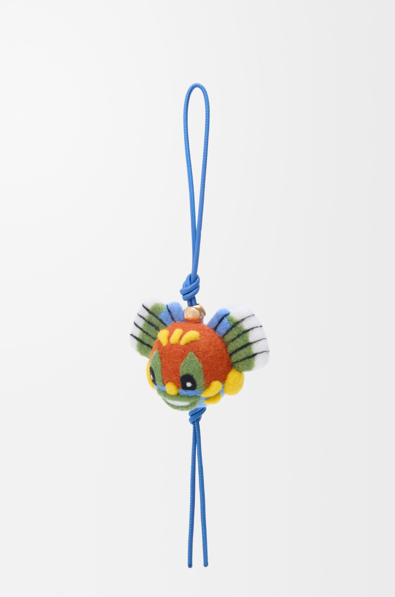 Knight Cat charm in felt 1