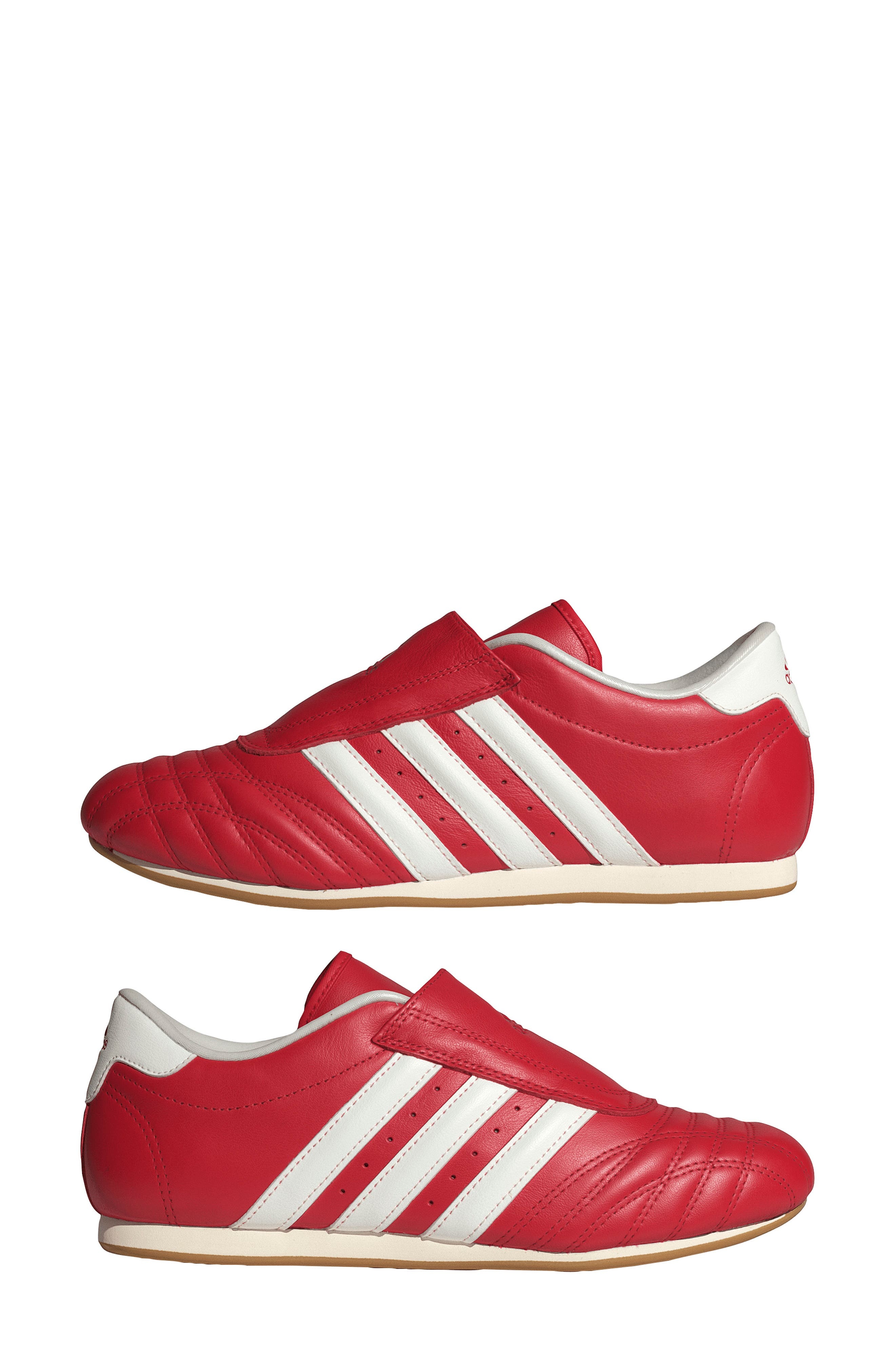 adidas Taekwondo Shoe in Off White/Better Scarlet/Gum at Nordstrom - 8