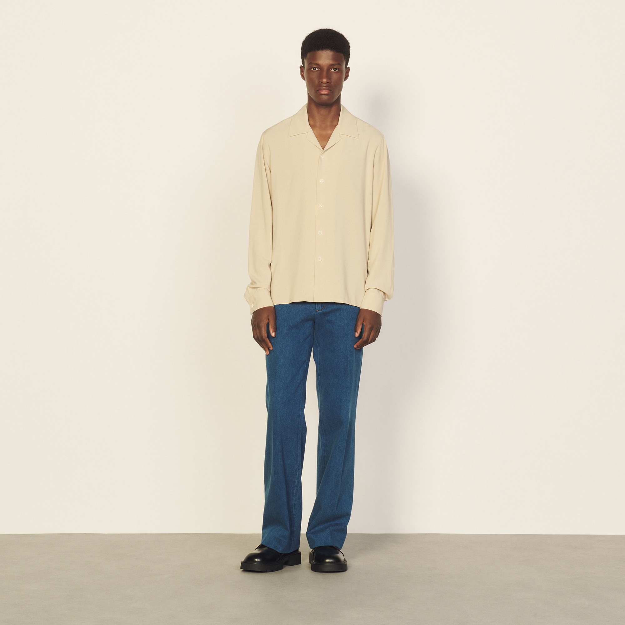 Floaty viscose shirt - 6