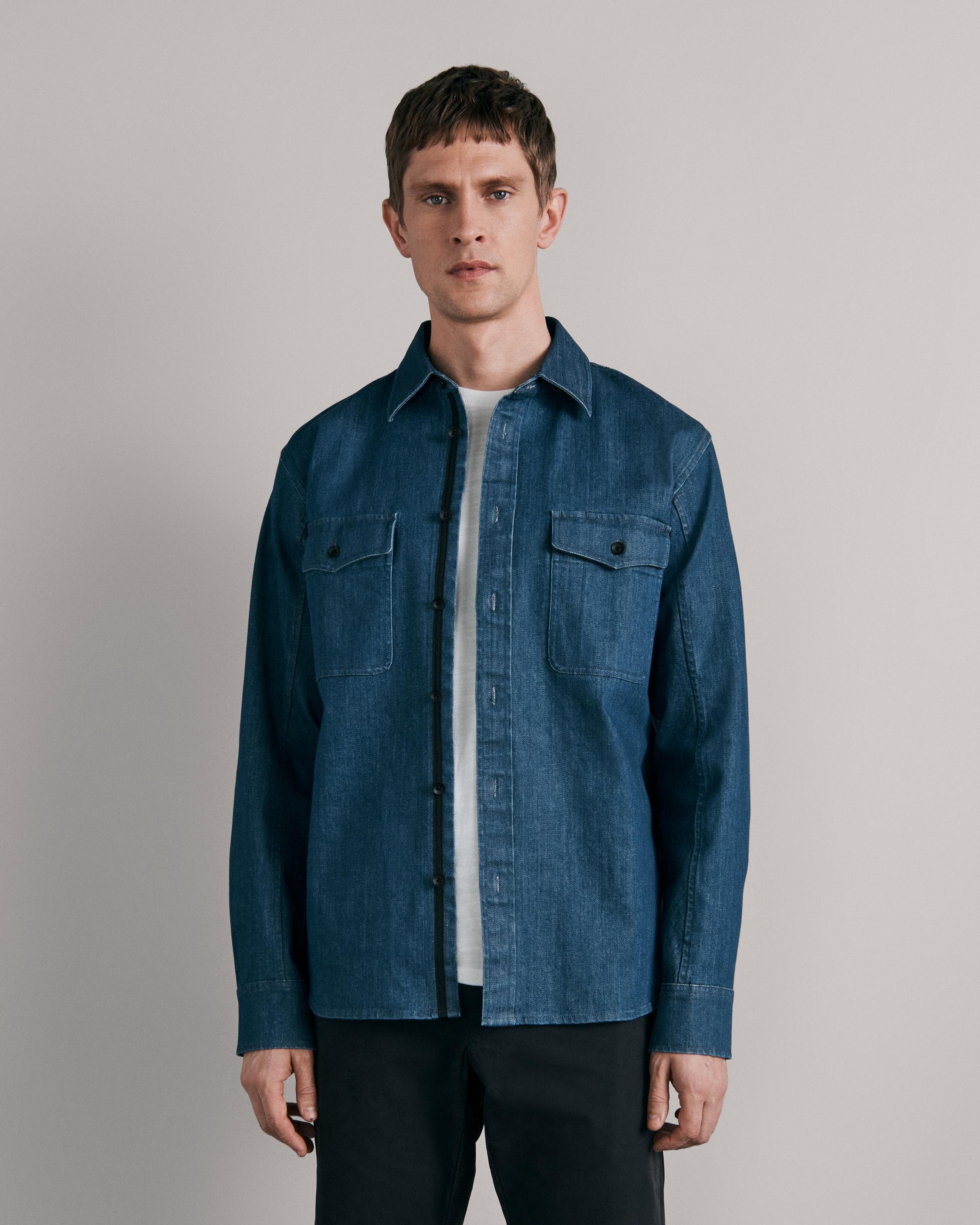 Japanese Cotton Engineered Shirt Jacket
Classic Fit Shirt - 2