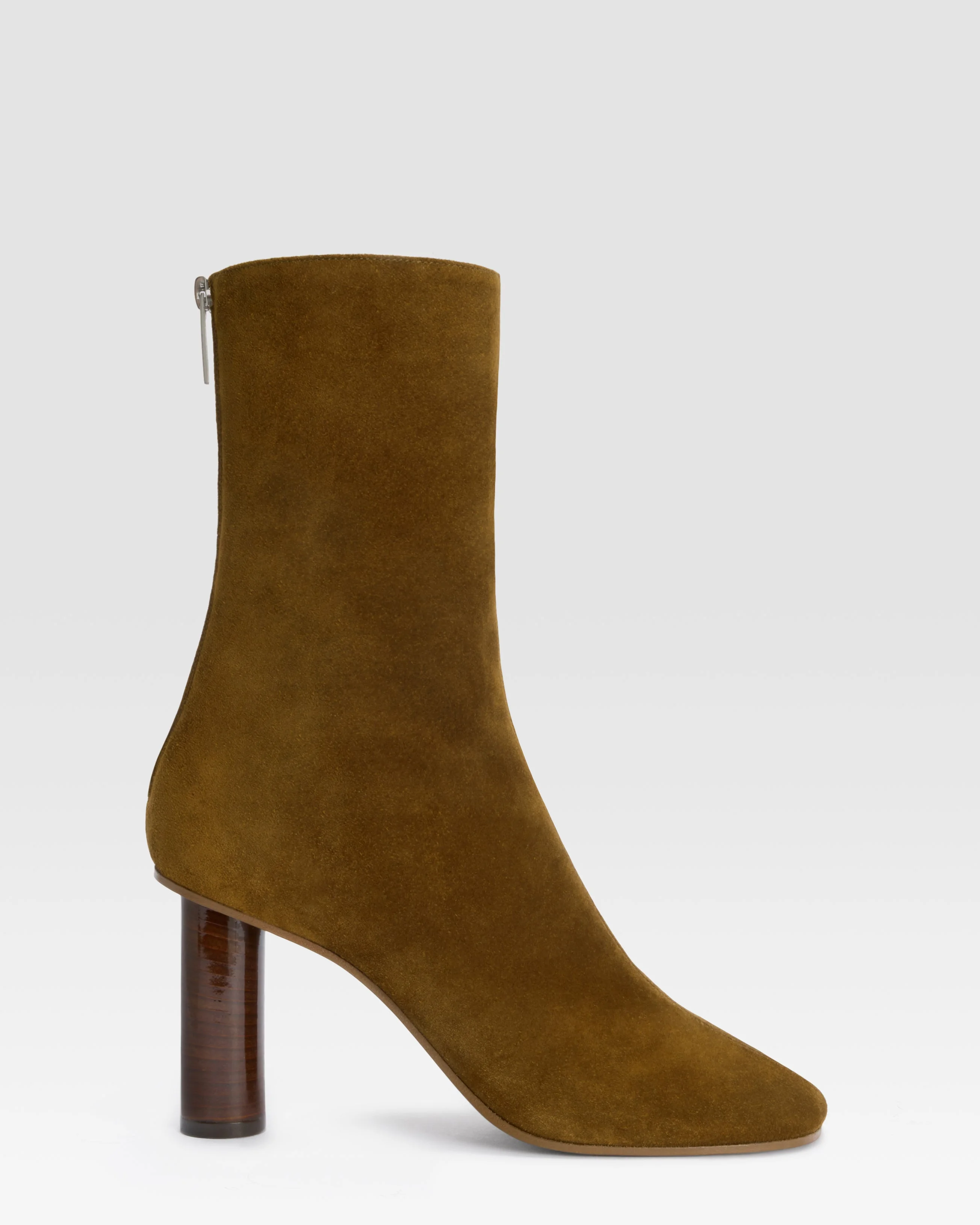 SUEDE ANKLE BOOT - 1