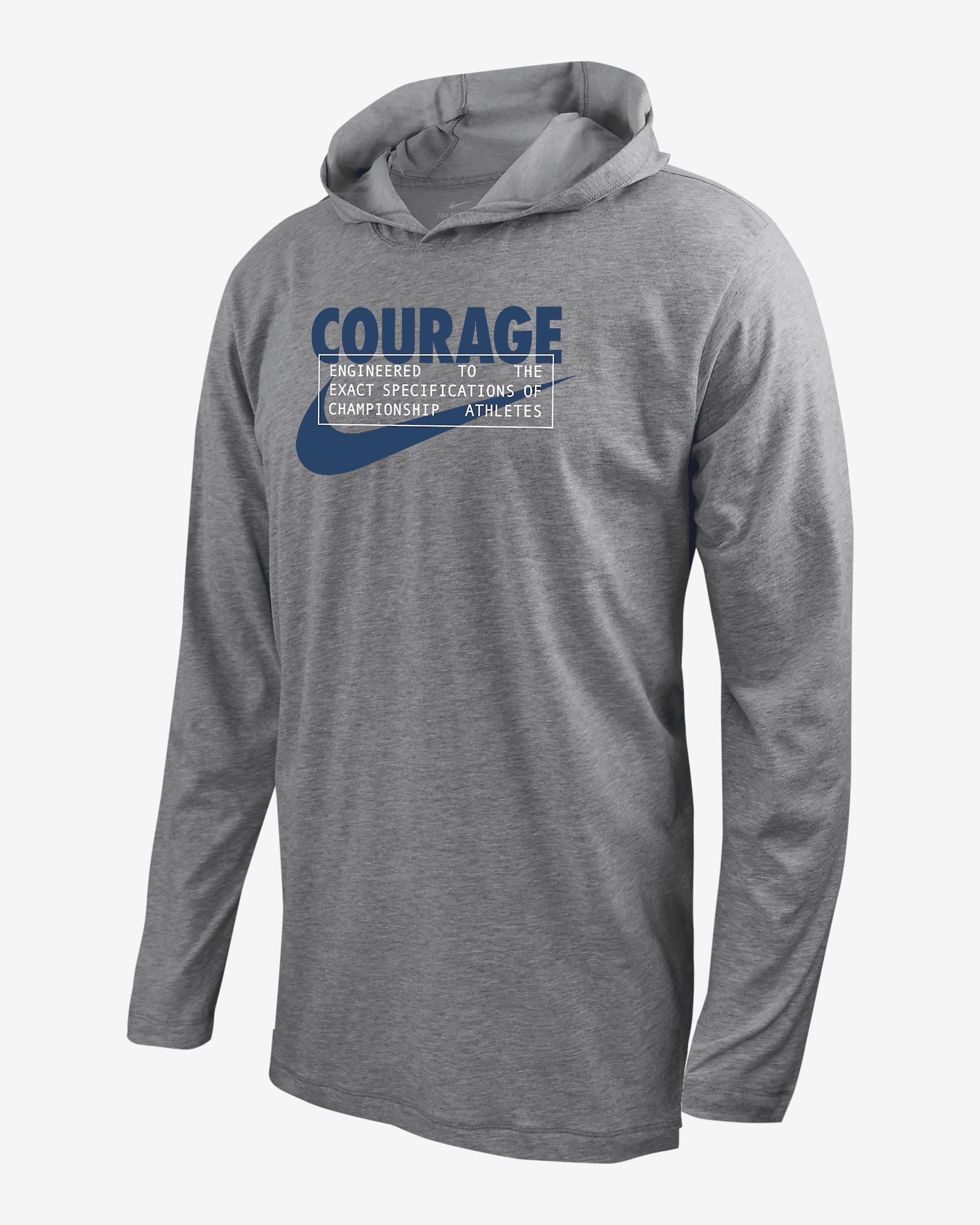 North Carolina Courage Nike Men's Soccer Long-Sleeve Hooded T-Shirt - 1