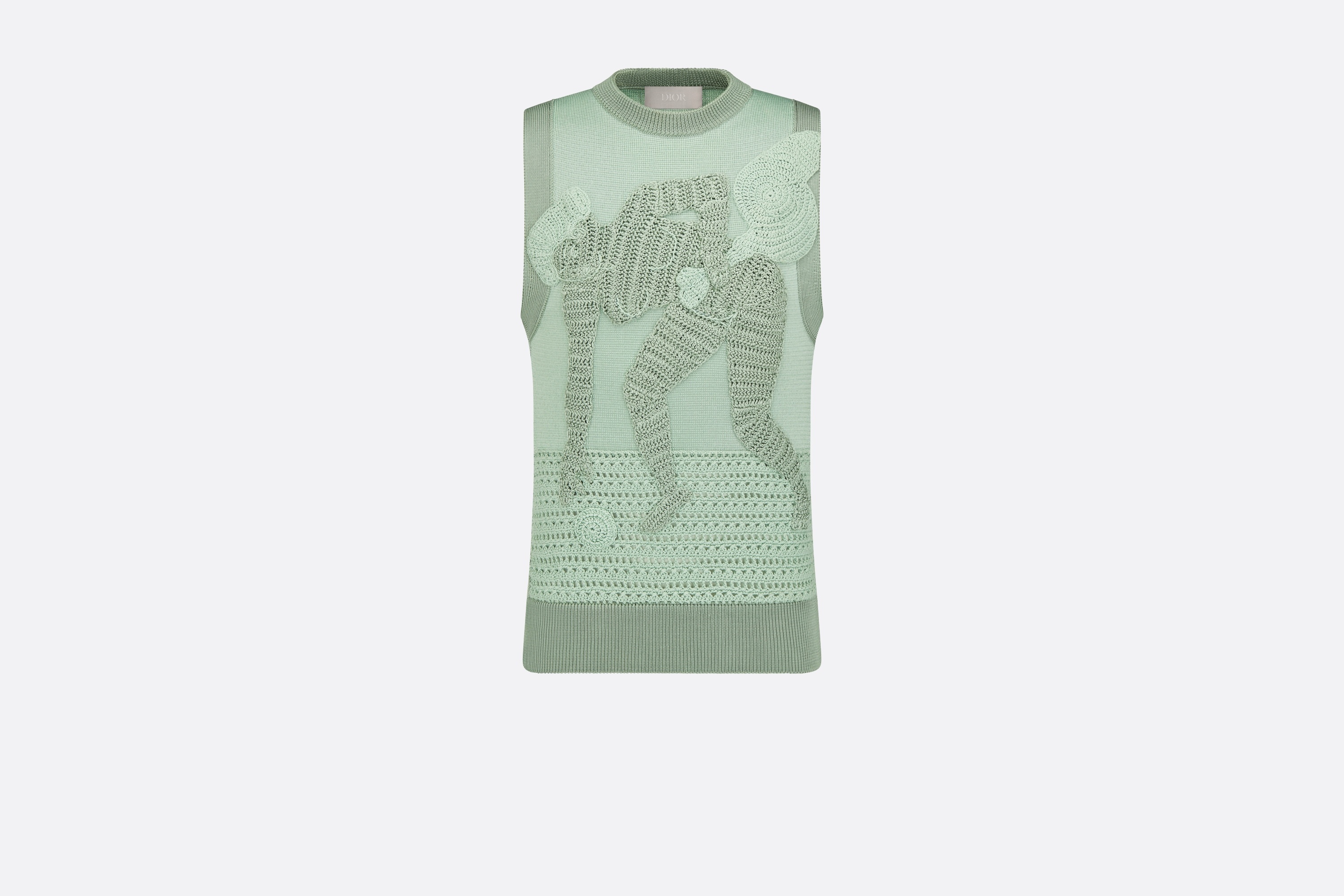 DIOR AND DUNCAN GRANT AND CHARLESTON Sleeveless Sweater - 1