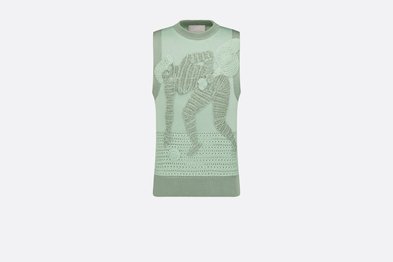 DIOR AND DUNCAN GRANT AND CHARLESTON Sleeveless Sweater 1
