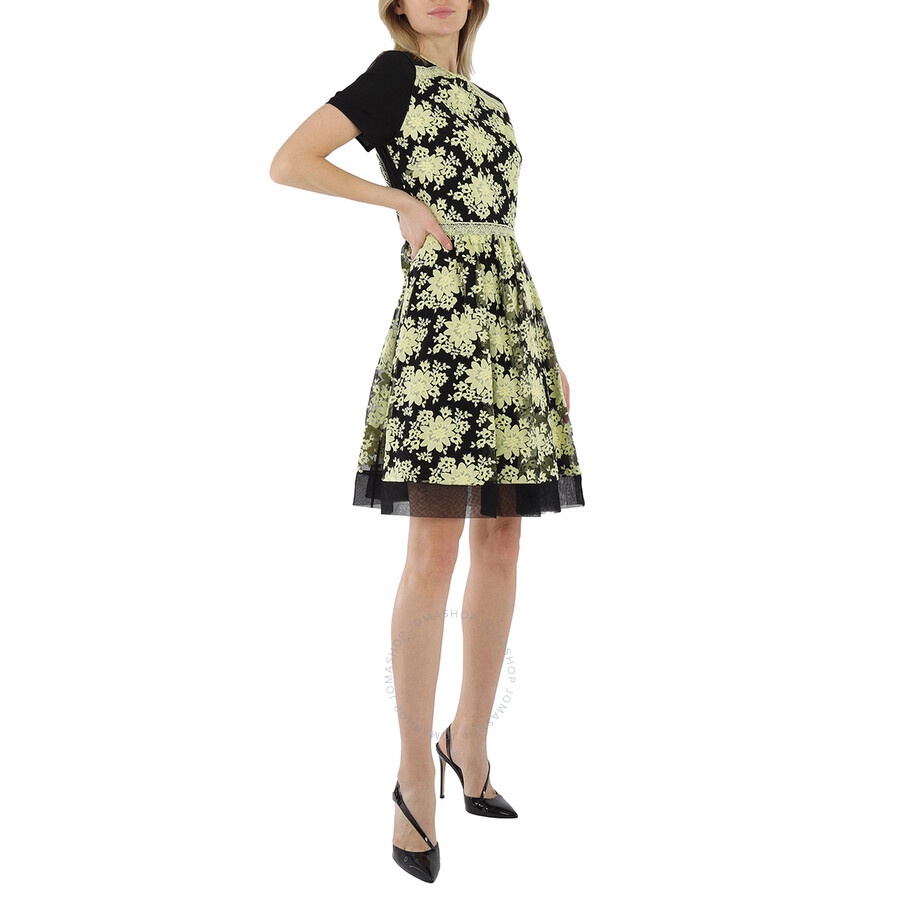 Burberry Floral-embroidered Lace Dress - 2