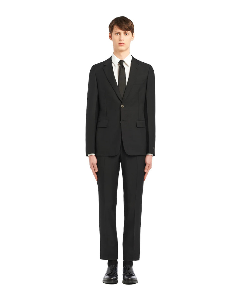 Prada Kid mohair single-breasted suit outlook
