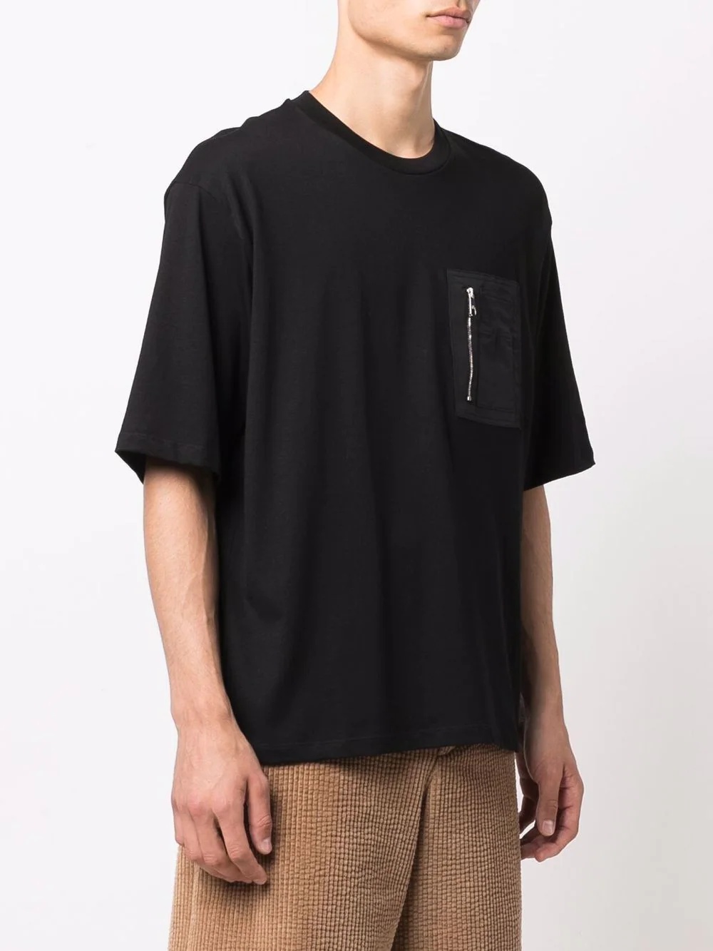 zip-pocket T-shirt - 3