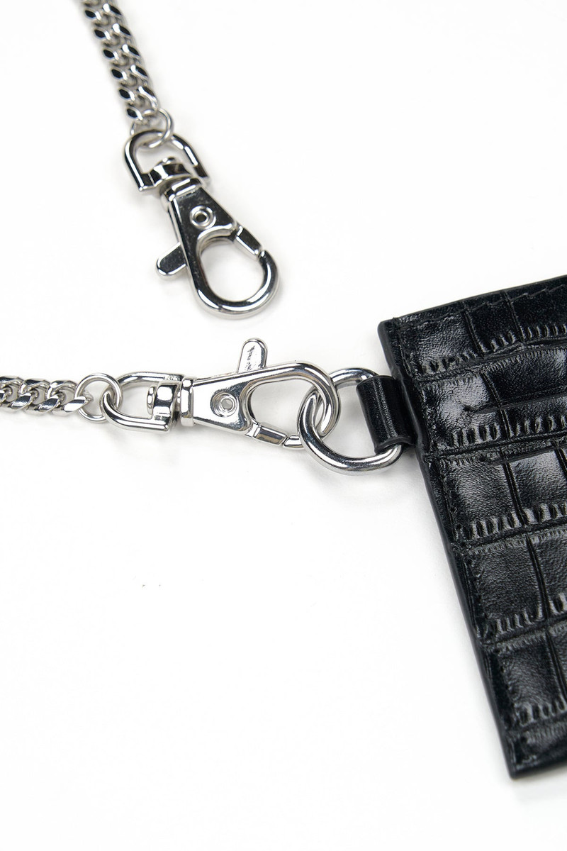 DOMINIC WALLET CHAIN | BLACK 3
