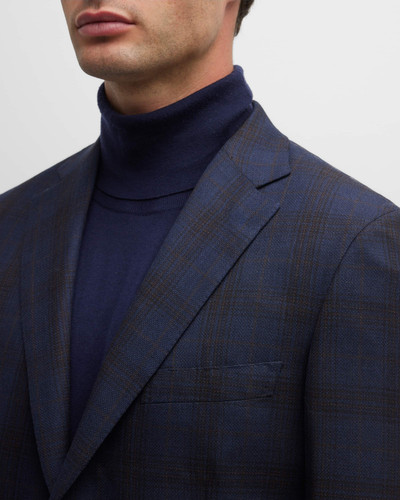 Brioni Men's Plaid Wool Sport Coat outlook