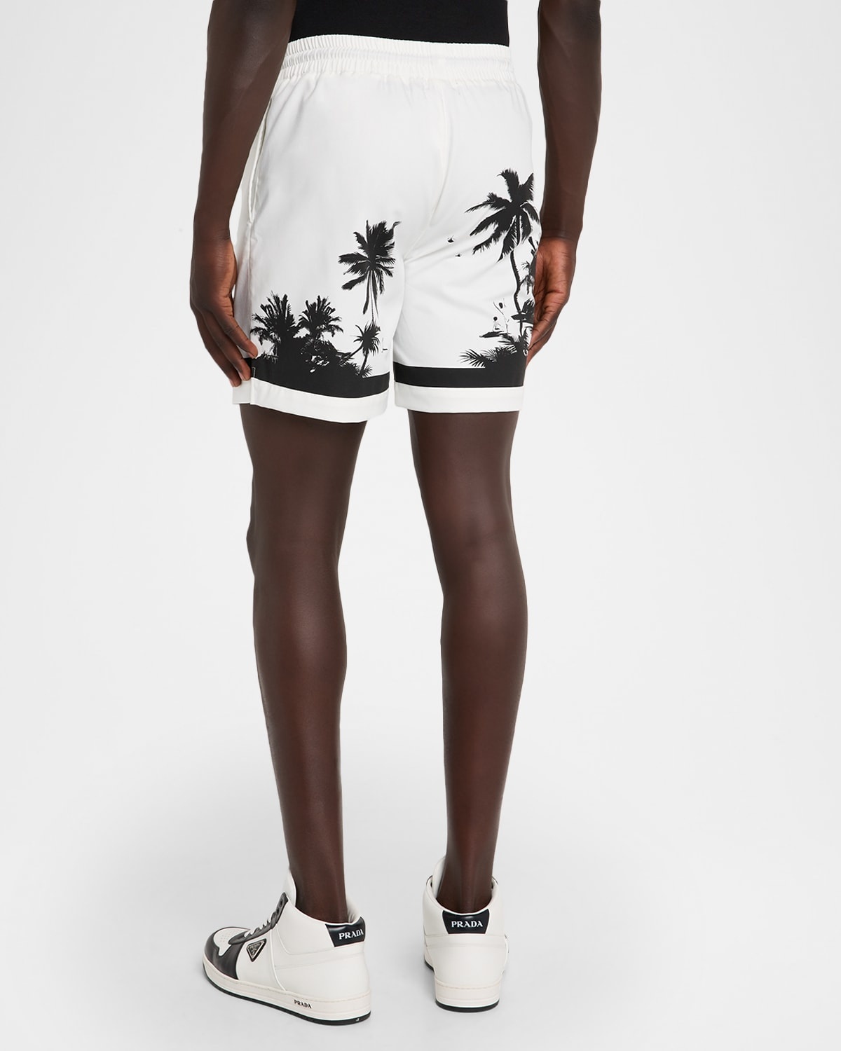 Men's Clyde Palms Drawstring Shorts - 3