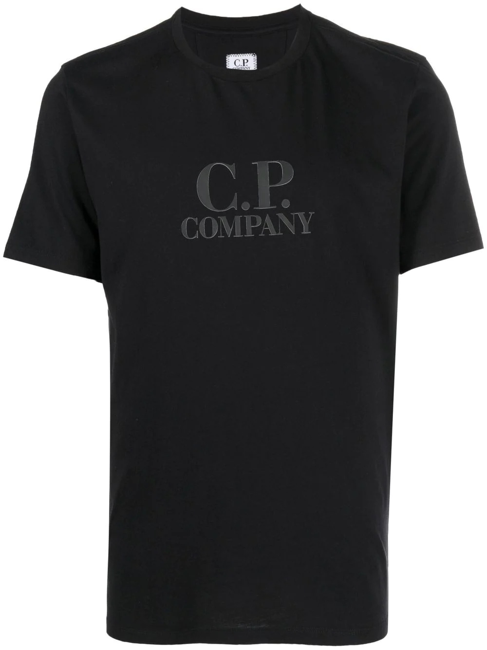 logo-print cotton T-shirt - 1