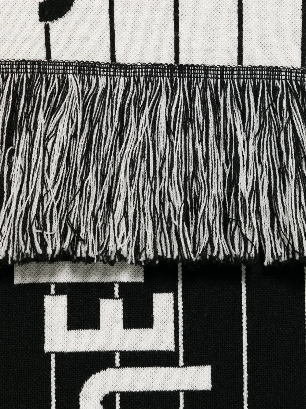 L'ECHARPE LIGA SCARF - JACQUEMUS - WOOL - BLACK - 2