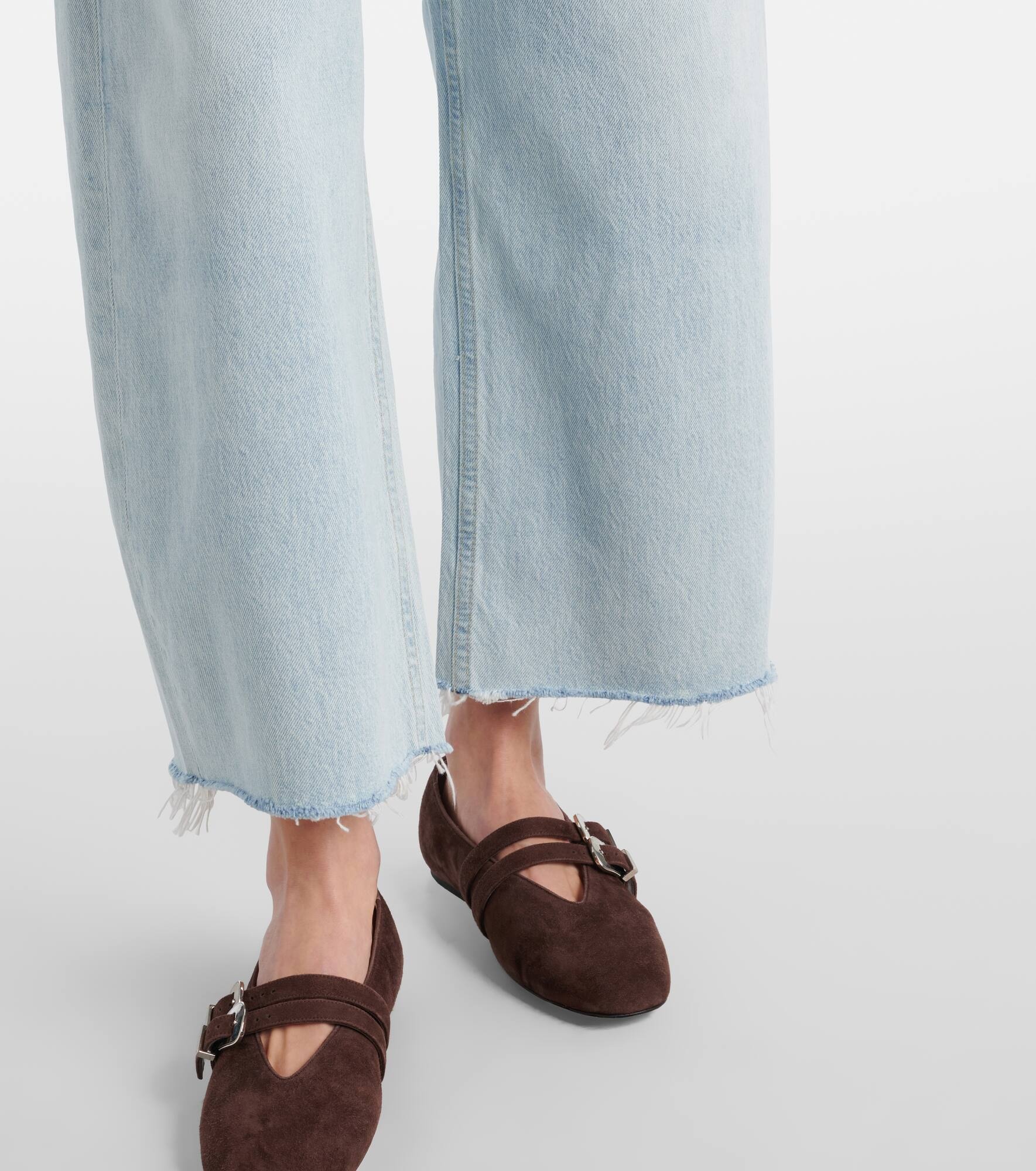 Annina high-rise wide-leg jeans - 5