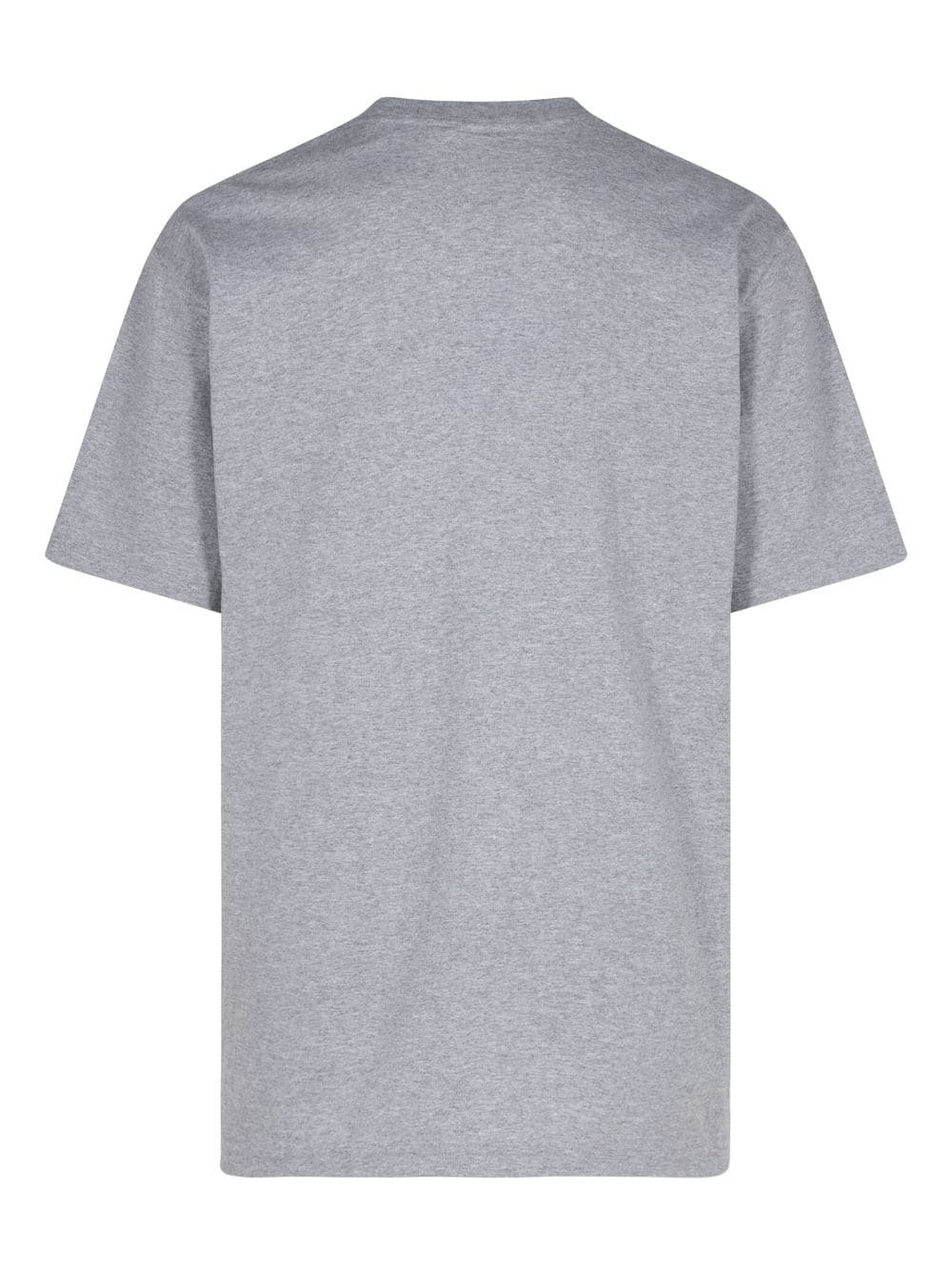 Supreme Supreme Warm Up Tee 'Heather Grey' | goat | REVERSIBLE