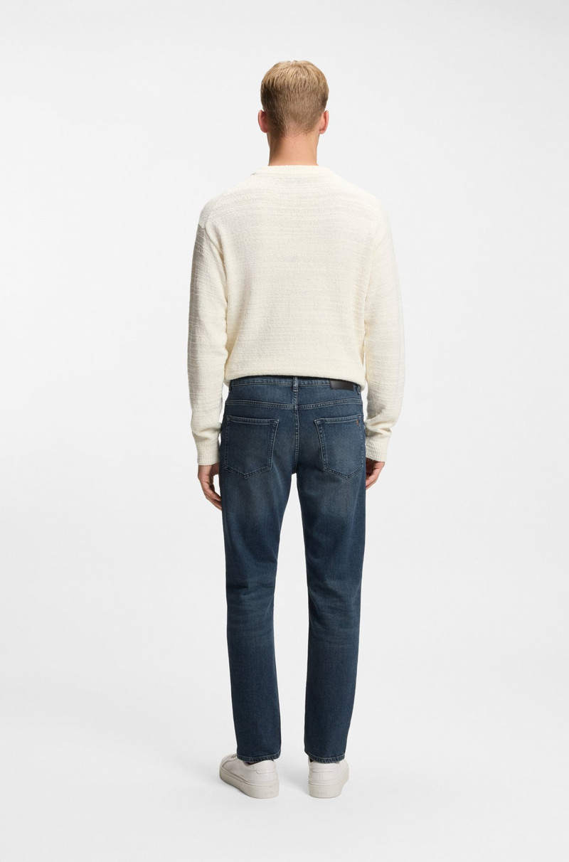MAINE BLUE REGULAR-FIT JEANS IN COMFORT-STRETCH DENIM 4