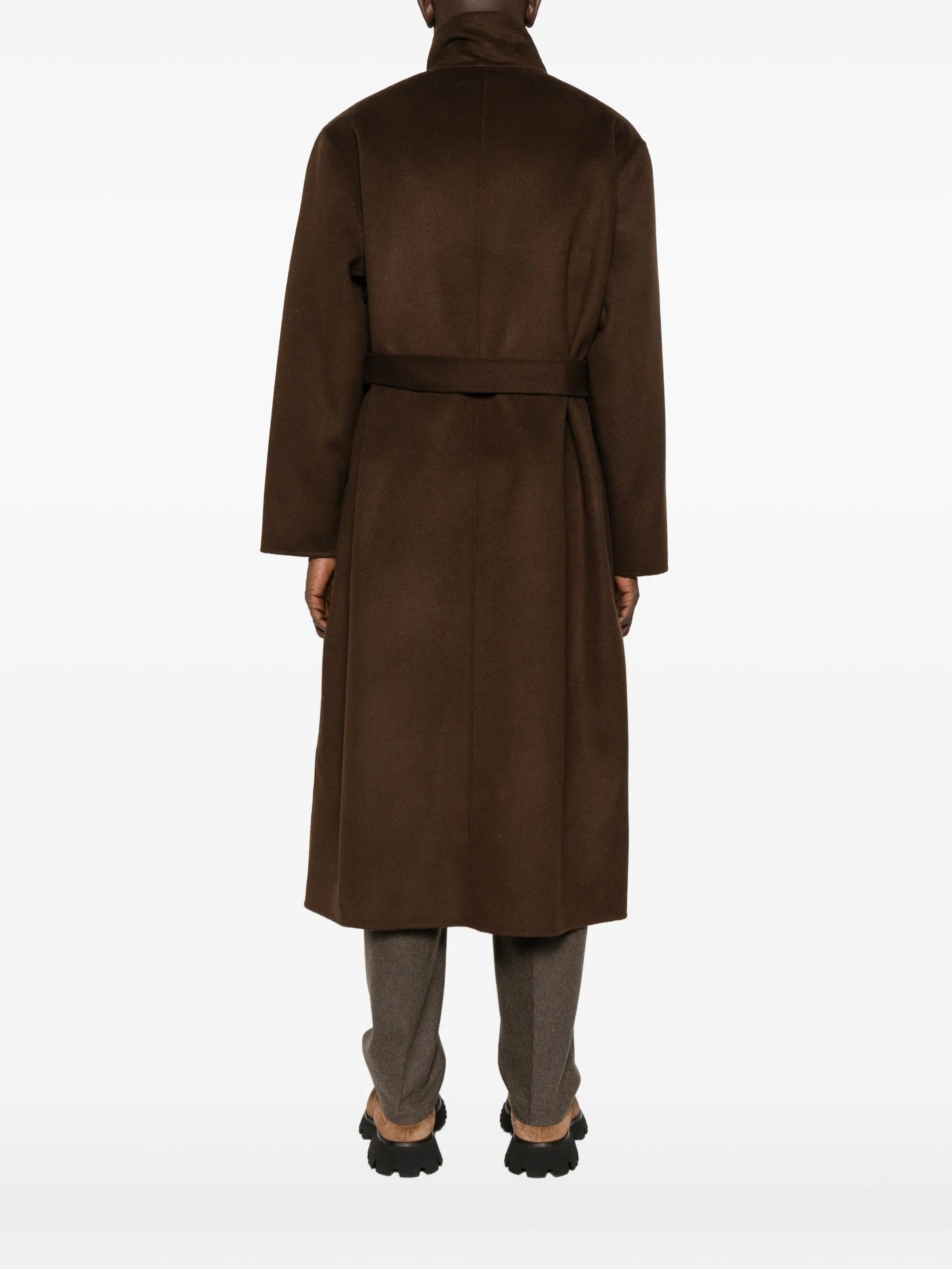 Tonywack Belted Wool Coat - 3