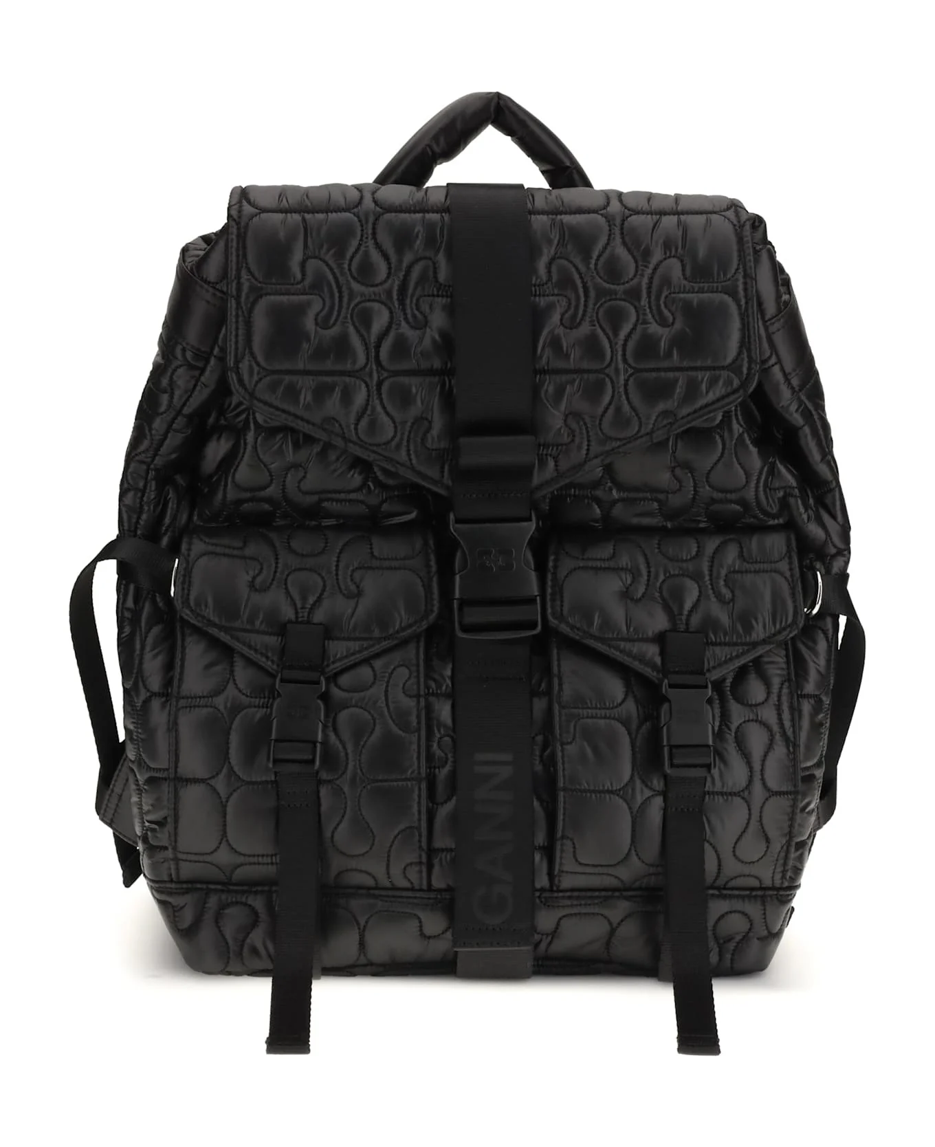 Quilted Backpack - 1