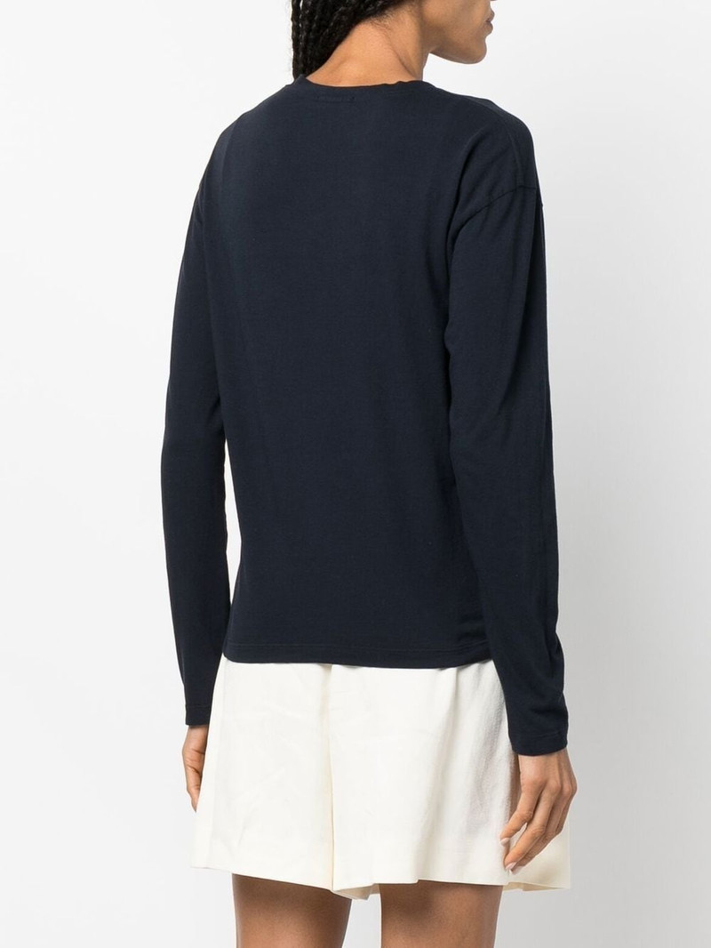 long-sleeve round-neckT-shirt 4