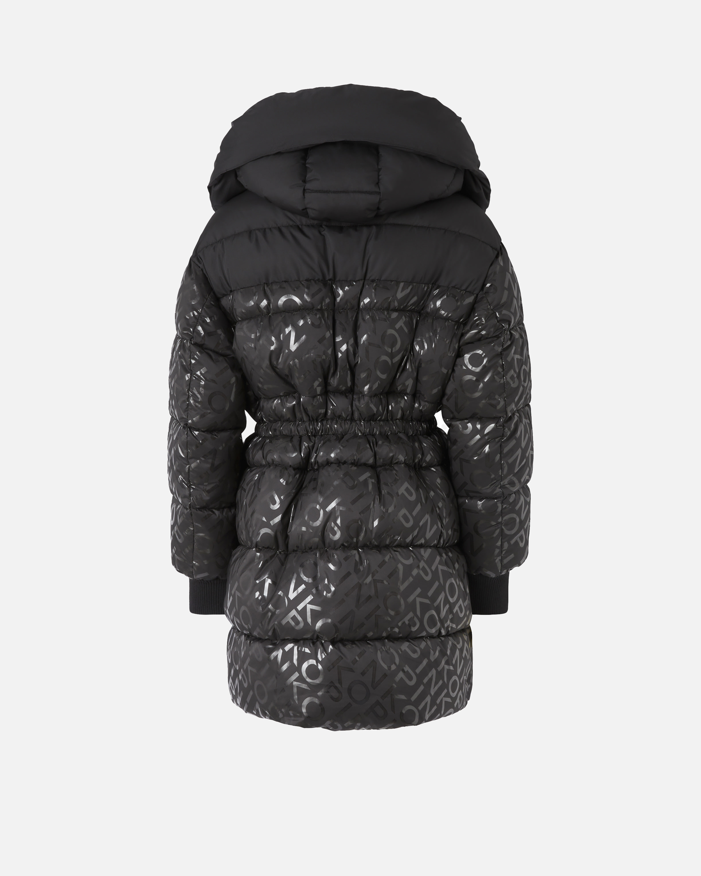 TECHNICAL CANVAS DOWN JACKET WITH LOGO PRINT - 6