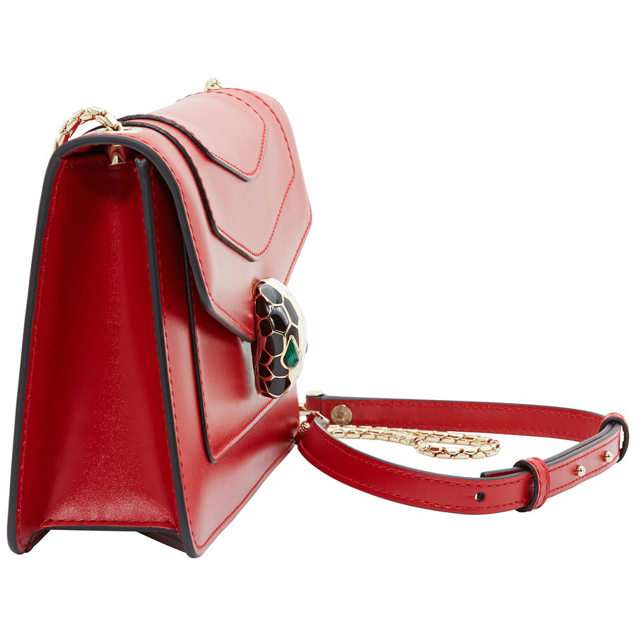 Bvlgari Serpenti Forever Crossbody Bag- Carmine Jasper - 3