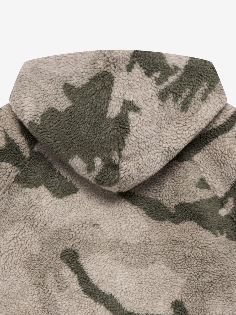 POLAR FLEECE HALF ZIP HOODIE - 4