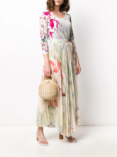 Etro pleated maxi skirt outlook