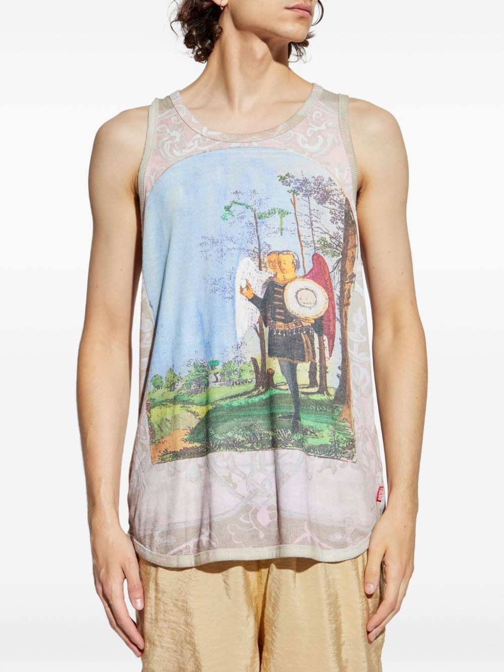T-Aly graphic-print tank top - 3