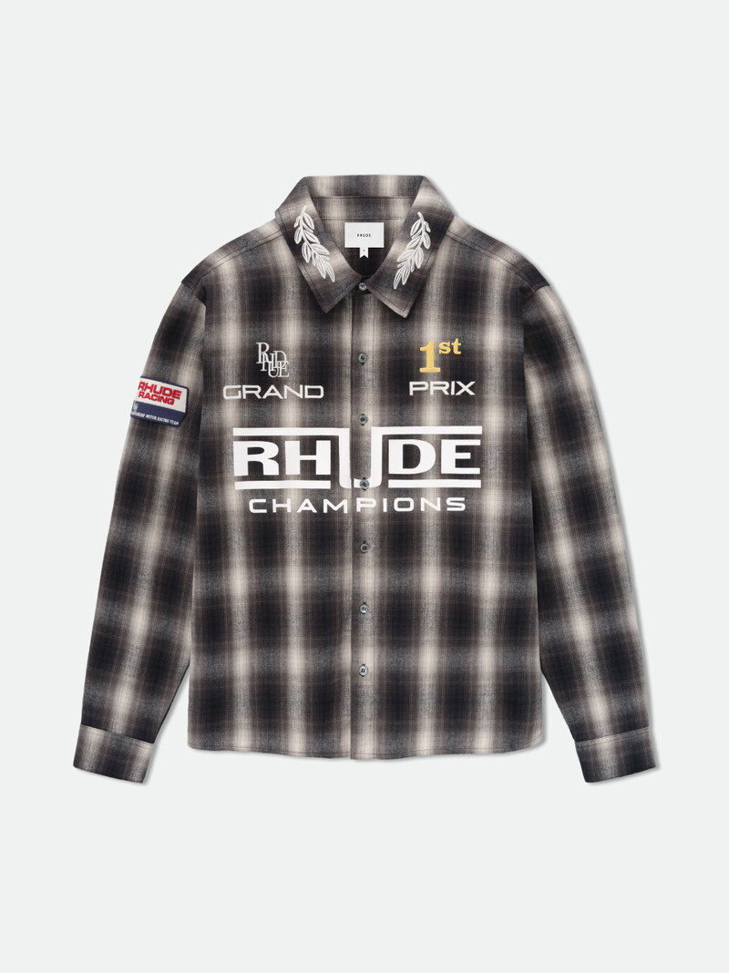 RHUDE RACING FLANNEL 1