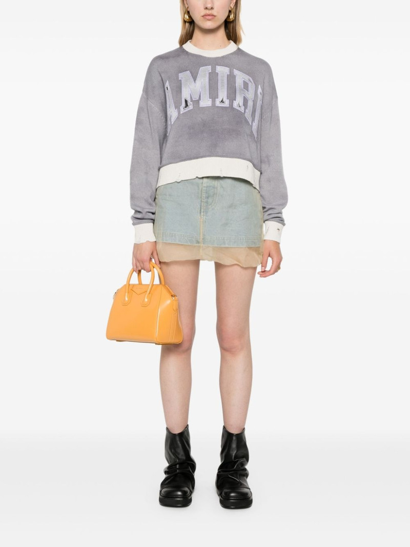 AMIRI Vintage cashmere cropped jumper outlook