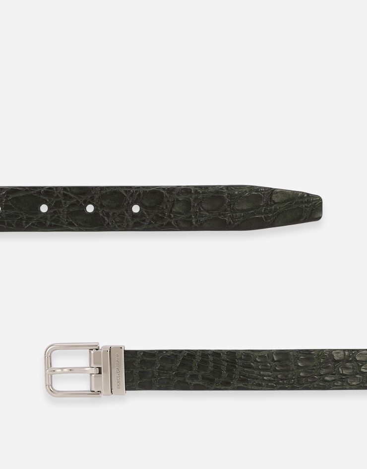 Crocodile skin belt - 2