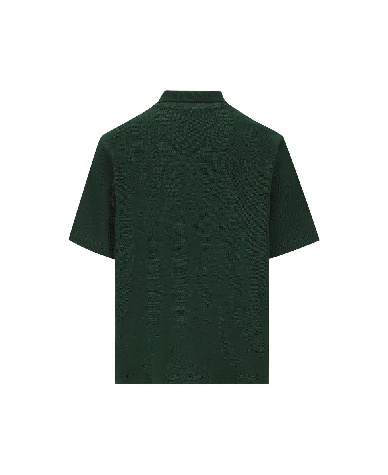 Logo-embroidered Short Sleeved Polo Shirt - 2