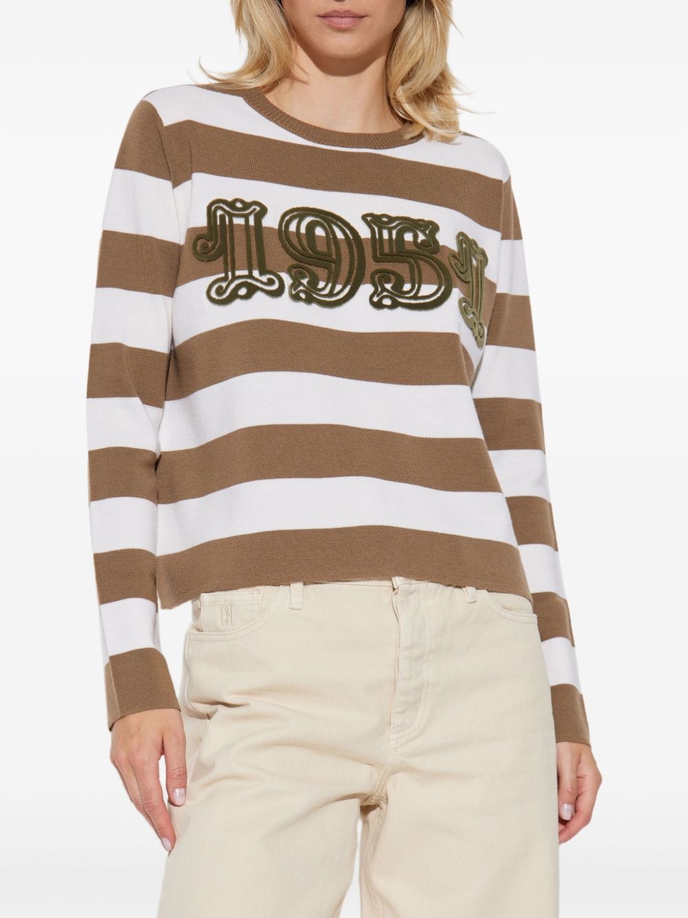 striped sweater - 3