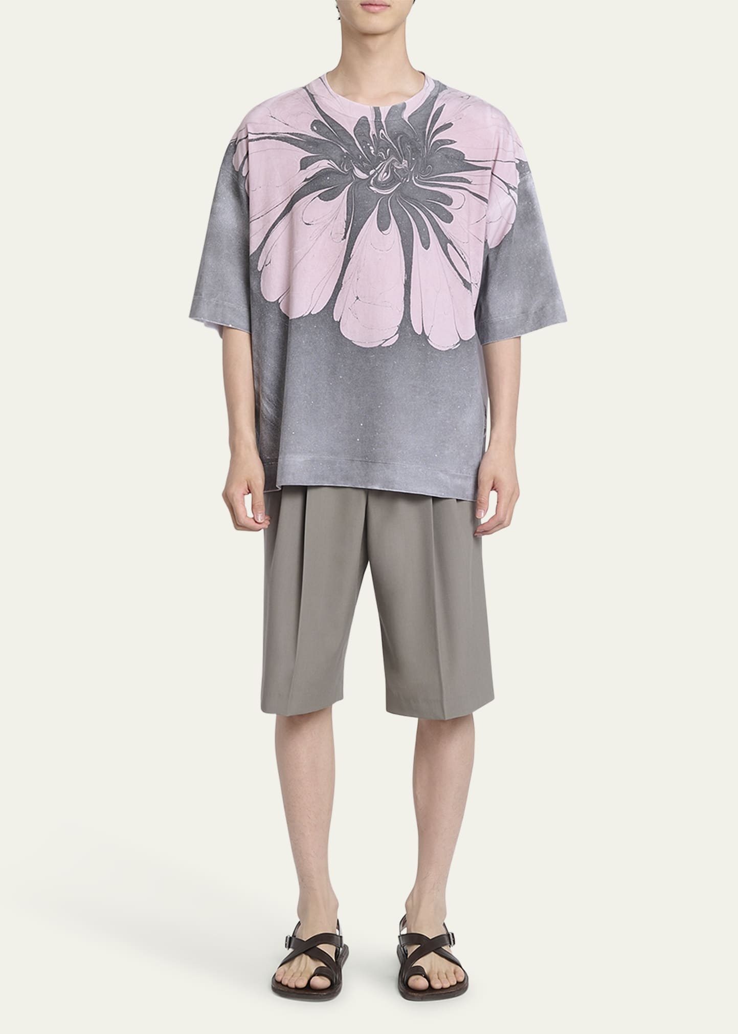 Men's Hen Oversized Graphic T-Shirt - 2