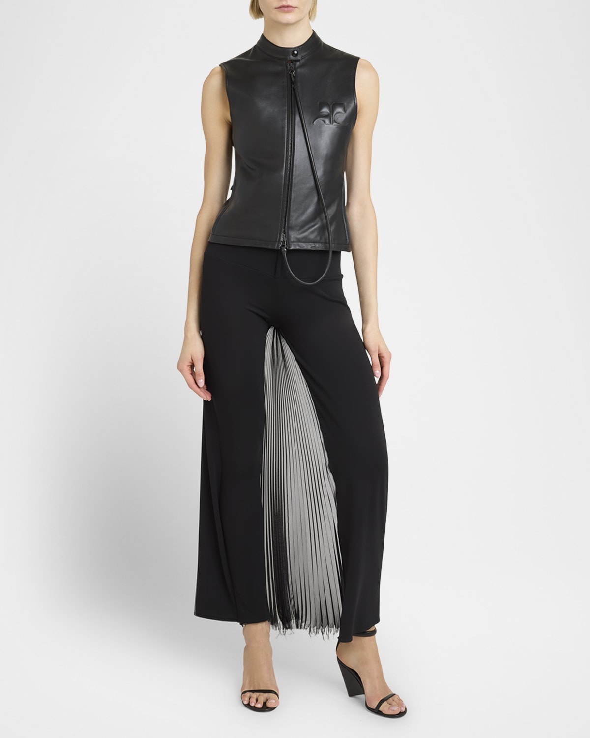 Infinity Pleats Jersey Pants - 2