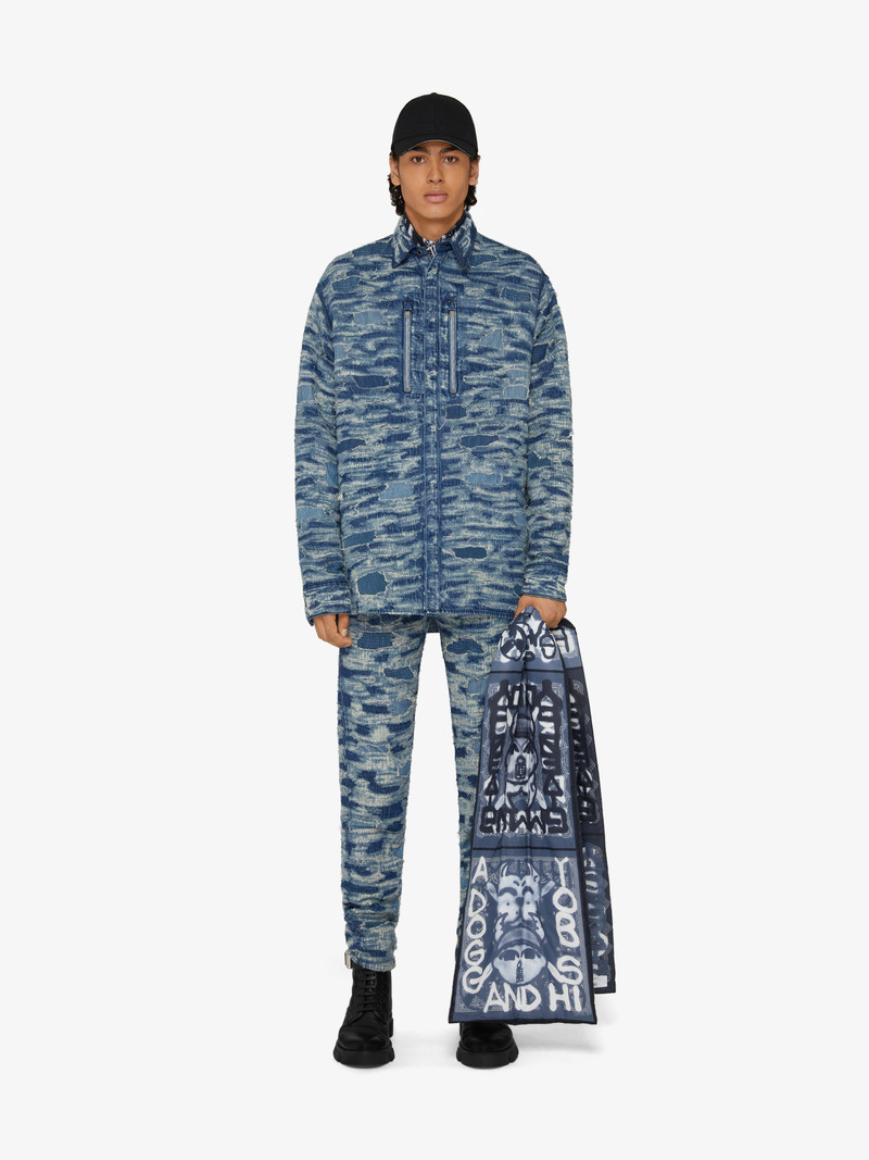 Givenchy SLIM JEANS IN DESTROYED DENIM outlook