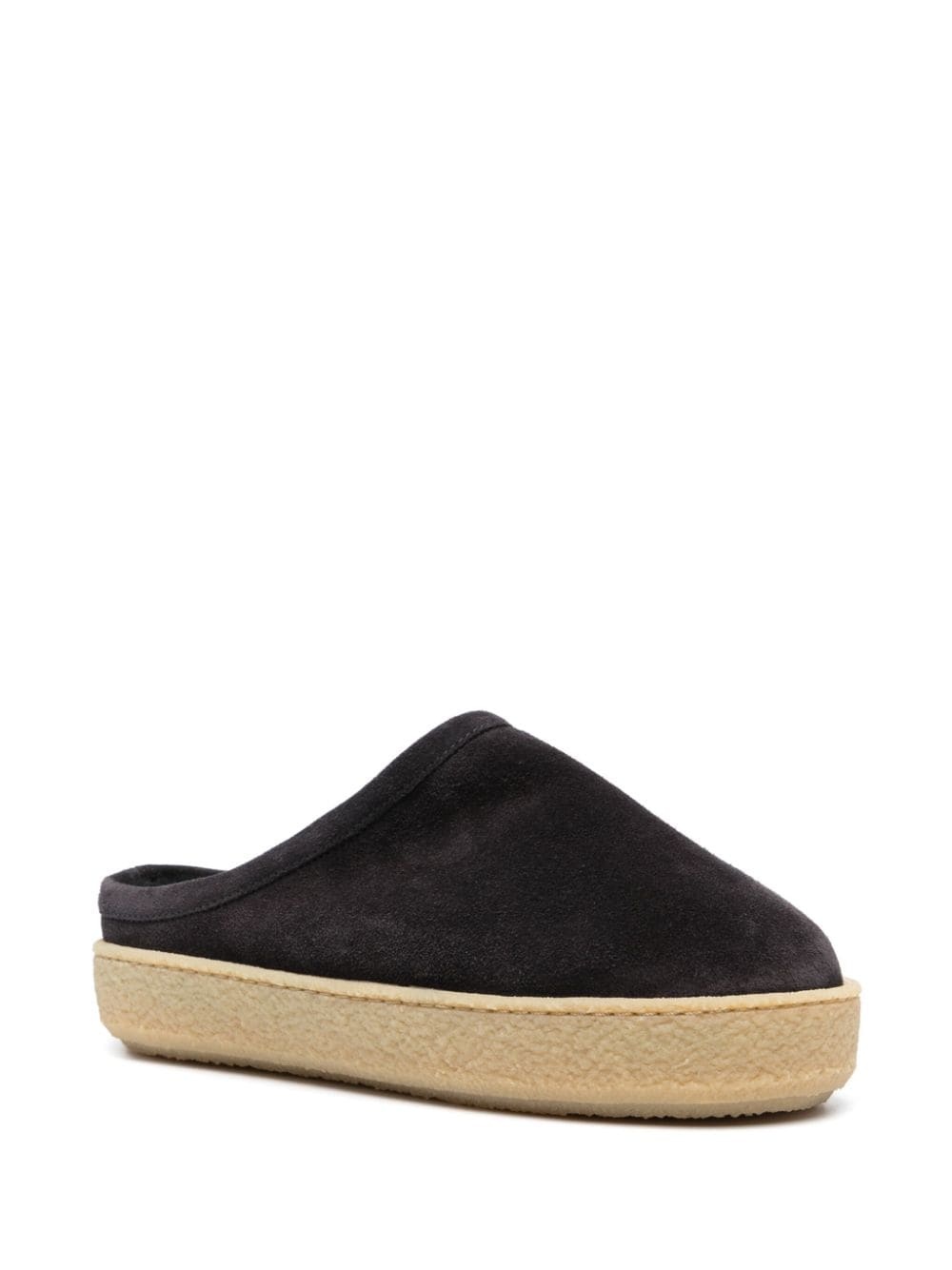 Fozee suede flatform mules - 2