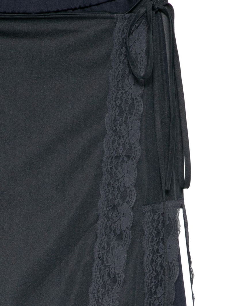 lace-embellished trousers 3